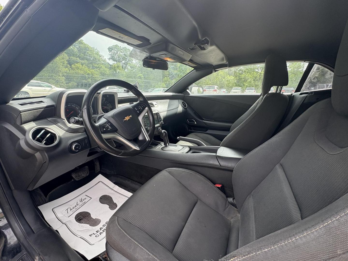 2014 Black Chevrolet Camaro Convertible 1LT (2G1FB3D30E9) with an 3.6L V6 DOHC 24V FFV engine, 6-Speed Automatic transmission, located at 17255 hwy 65 NE, Ham Lake, MN, 55304, 0.000000, 0.000000 - Photo#9