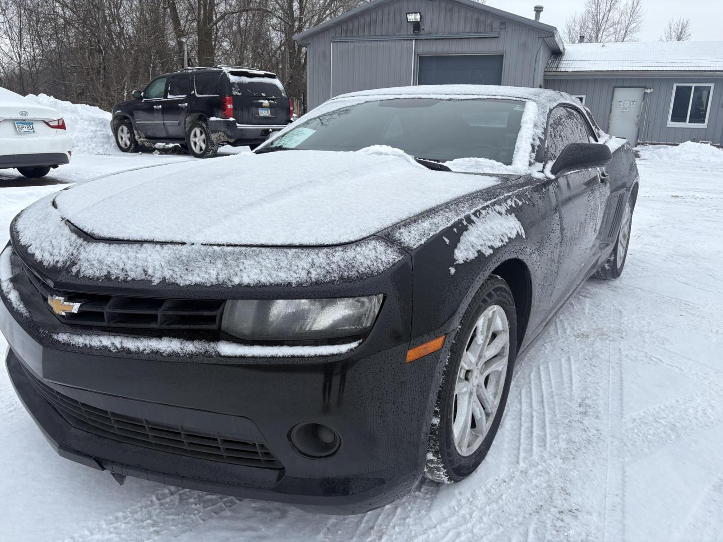 2014 Black Chevrolet Camaro Convertible 1LT (2G1FB3D30E9) with an 3.6L V6 DOHC 24V FFV engine, 6-Speed Automatic transmission, located at 17255 hwy 65 NE, Ham Lake, MN, 55304, 0.000000, 0.000000 - Photo#0