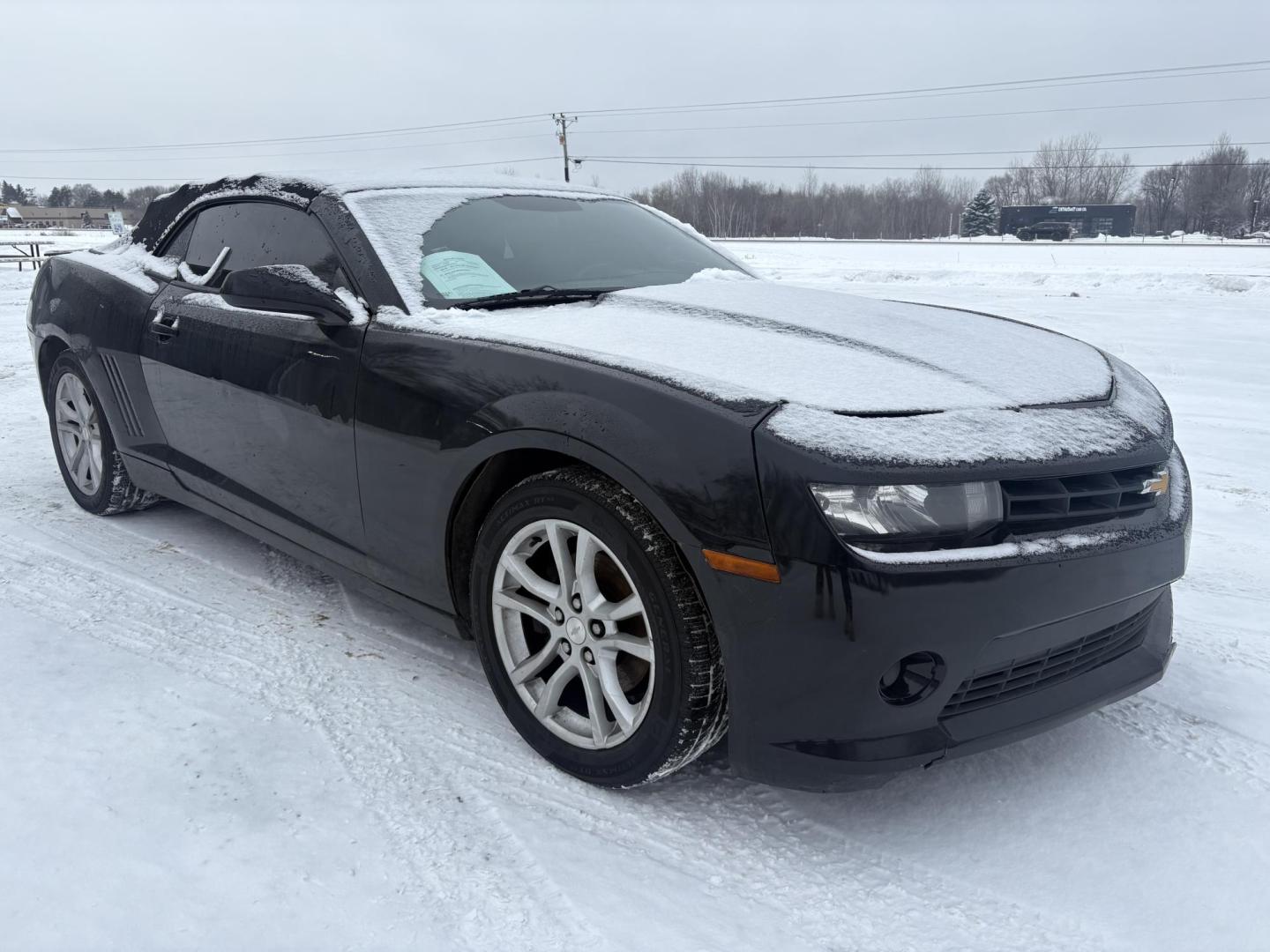 2014 Black Chevrolet Camaro Convertible 1LT (2G1FB3D30E9) with an 3.6L V6 DOHC 24V FFV engine, 6-Speed Automatic transmission, located at 17255 hwy 65 NE, Ham Lake, MN, 55304, 0.000000, 0.000000 - Photo#6