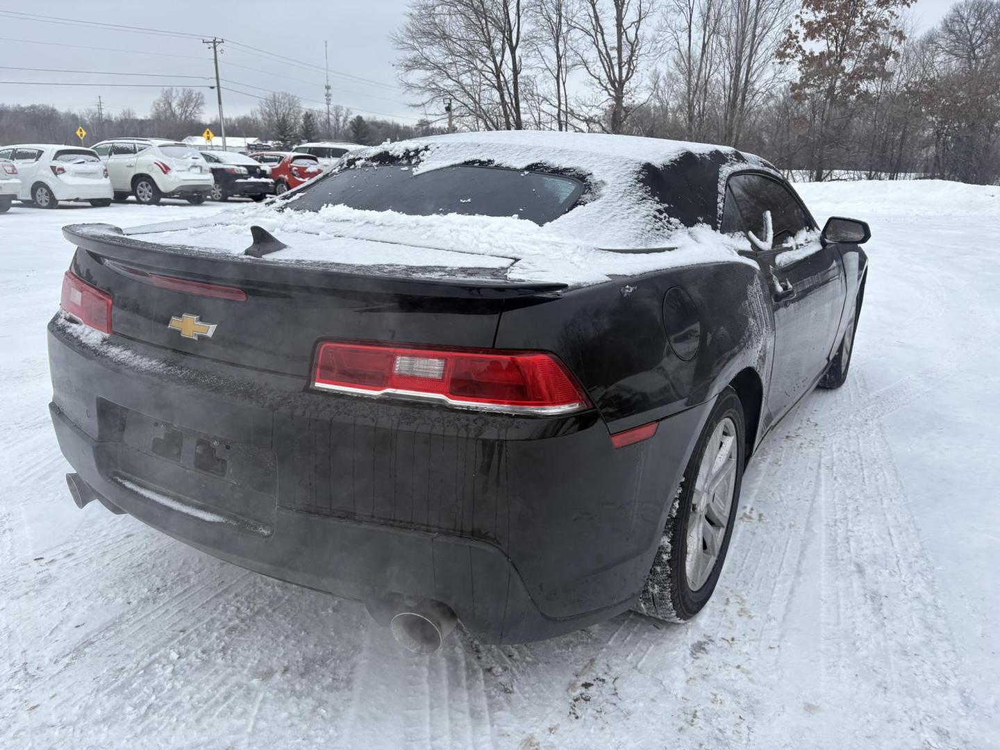 2014 Black Chevrolet Camaro Convertible 1LT (2G1FB3D30E9) with an 3.6L V6 DOHC 24V FFV engine, 6-Speed Automatic transmission, located at 17255 hwy 65 NE, Ham Lake, MN, 55304, 0.000000, 0.000000 - Photo#5
