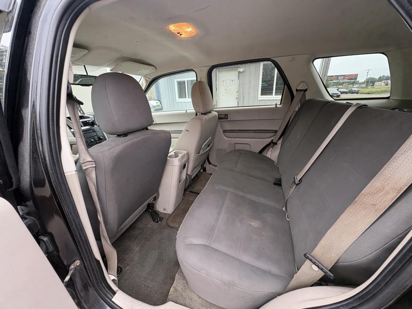 2011 Black Ford Escape XLS 4WD AT (1FMCU9C77BK) with an 2.5L L4 DOHC 16V engine, 6-Speed Automatic transmission, located at 17255 hwy 65 NE, Ham Lake, MN, 55304, 0.000000, 0.000000- Photo#11