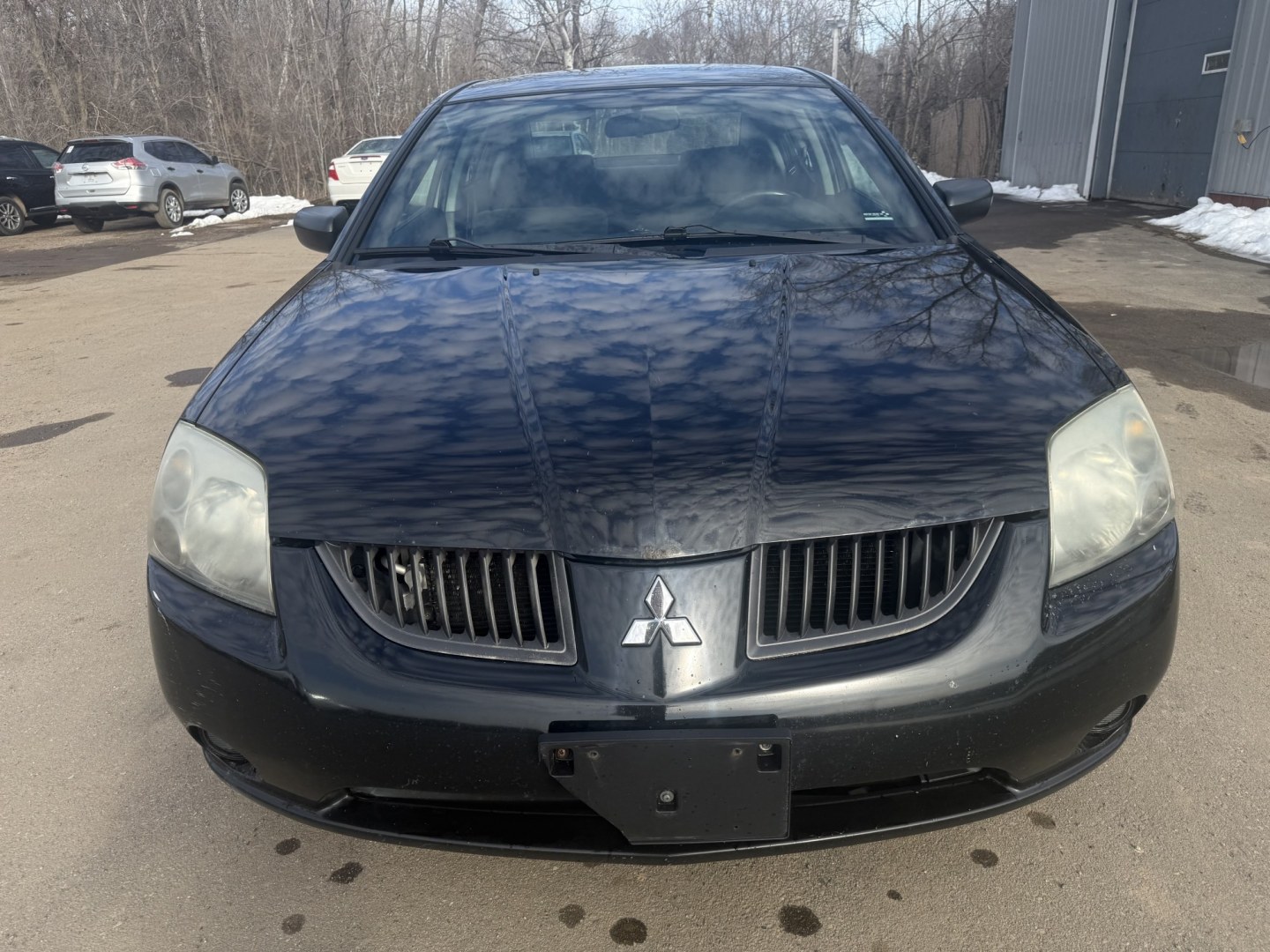 2006 Black Mitsubishi Galant DE (4A3AB26FX6E) with an 2.4L L4 SOHC 16V engine, 4-Speed Automatic Overdrive transmission, located at 17255 hwy 65 NE, Ham Lake, MN, 55304, 0.000000, 0.000000 - Photo#7