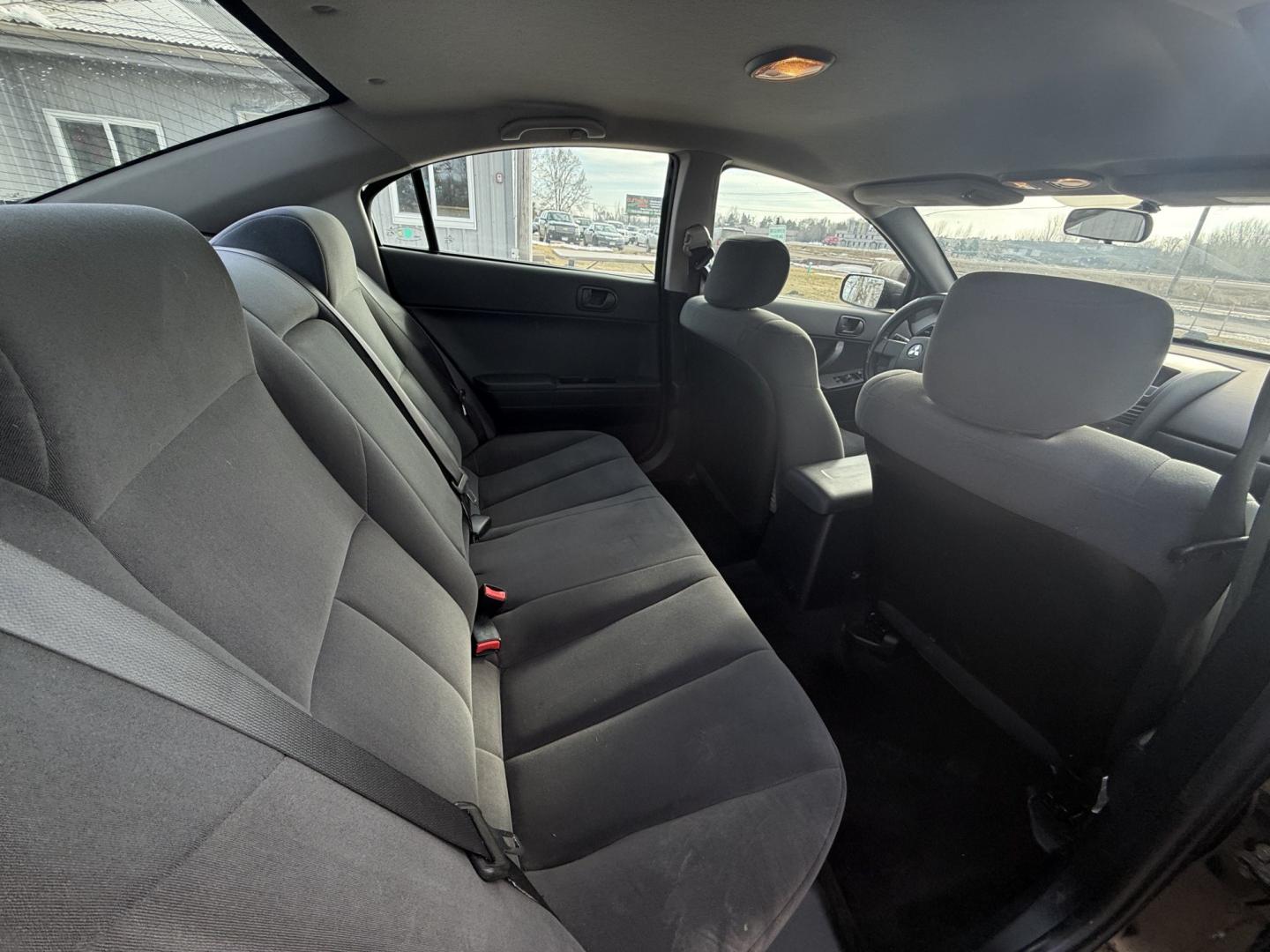 2006 Black Mitsubishi Galant DE (4A3AB26FX6E) with an 2.4L L4 SOHC 16V engine, 4-Speed Automatic Overdrive transmission, located at 17255 hwy 65 NE, Ham Lake, MN, 55304, 0.000000, 0.000000 - Photo#13