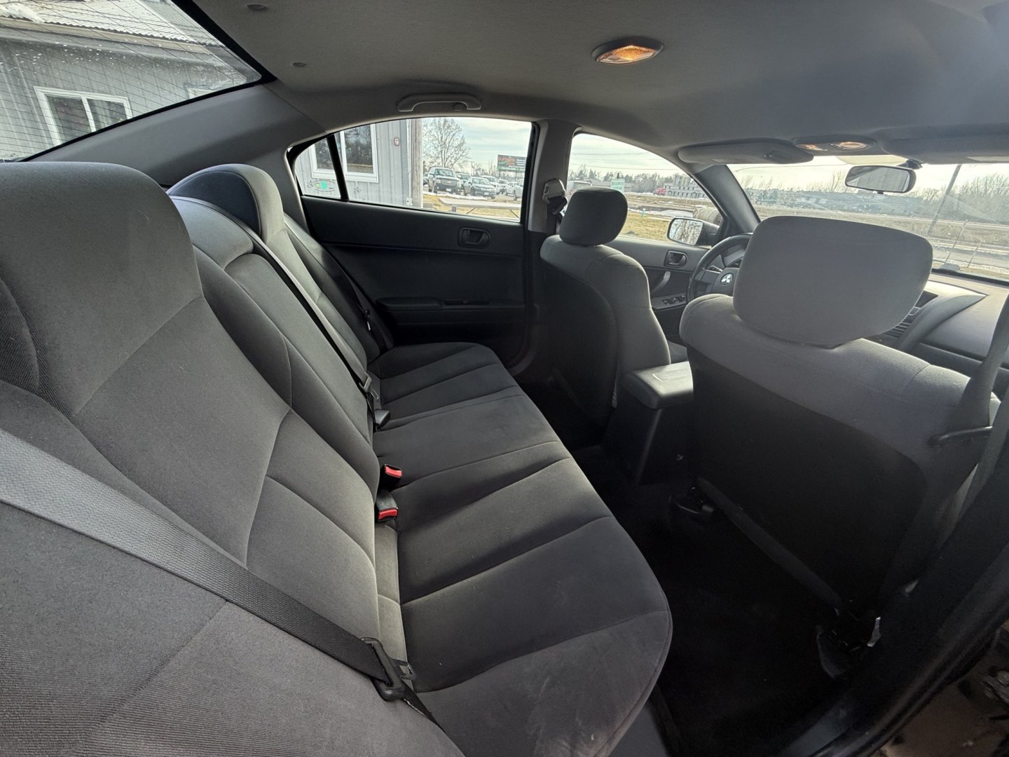 2006 Black Mitsubishi Galant DE (4A3AB26FX6E) with an 2.4L L4 SOHC 16V engine, 4-Speed Automatic Overdrive transmission, located at 17255 hwy 65 NE, Ham Lake, MN, 55304, 0.000000, 0.000000 - Photo#13