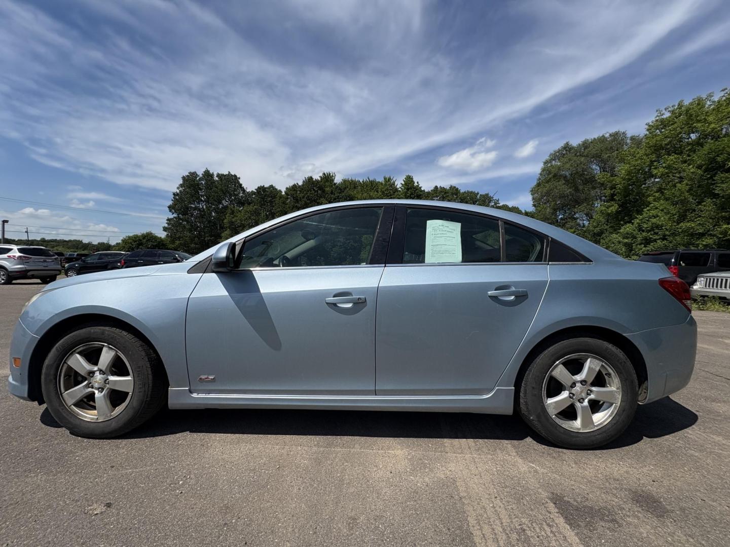 2011 Blue Chevrolet CRUZE 1LT (1G1PF5S92B7) with an 1.4L L4 DOHC 16V TURBO engine, 6-Speed Manual transmission, located at 17255 hwy 65 NE, Ham Lake, MN, 55304, 0.000000, 0.000000 - Photo#1
