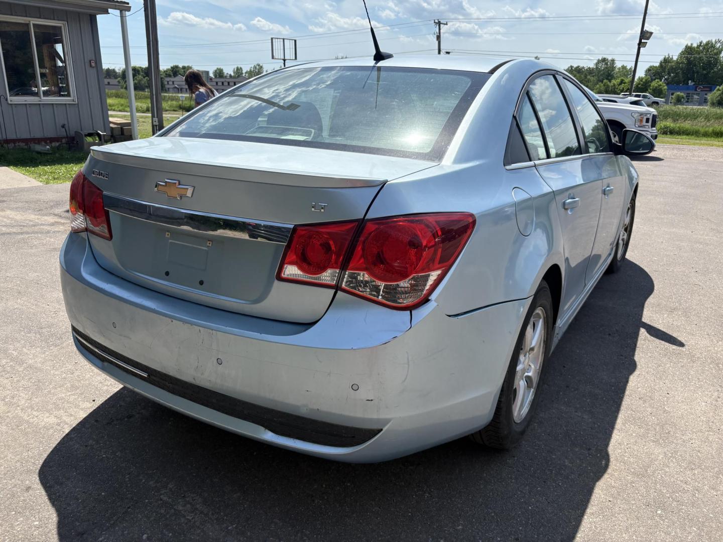 2011 Blue Chevrolet CRUZE 1LT (1G1PF5S92B7) with an 1.4L L4 DOHC 16V TURBO engine, 6-Speed Manual transmission, located at 17255 hwy 65 NE, Ham Lake, MN, 55304, 0.000000, 0.000000 - Photo#4
