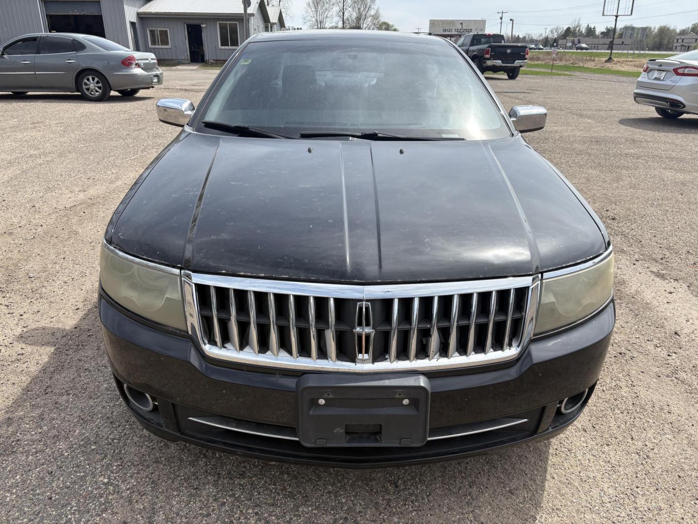 2007 Black Lincoln MKZ AWD (3LNHM28T47R) with an 3.5L V6 DOHC 24V engine, 6-Speed Automatic Overdrive transmission, located at 17255 hwy 65 NE, Ham Lake, MN, 55304, 0.000000, 0.000000 - Photo#7