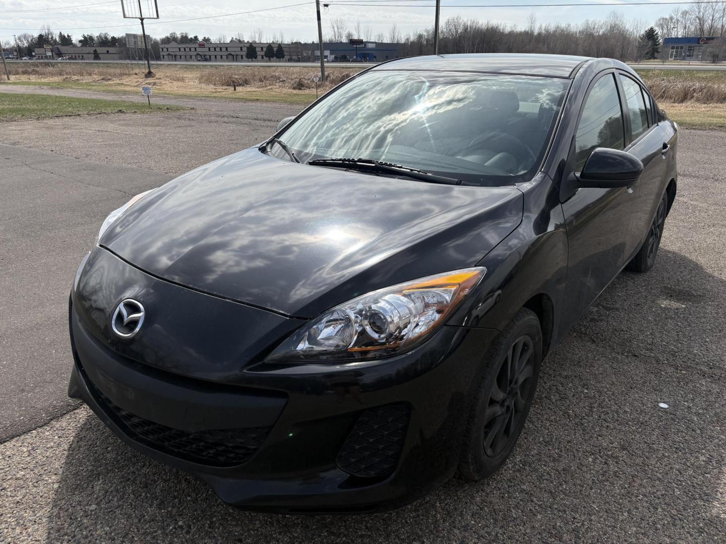 2012 Black /Black Mazda MAZDA3 (JM1BL1V70C1) , located at 17255 hwy 65 NE, Ham Lake, MN, 55304, 0.000000, 0.000000 - Photo#0