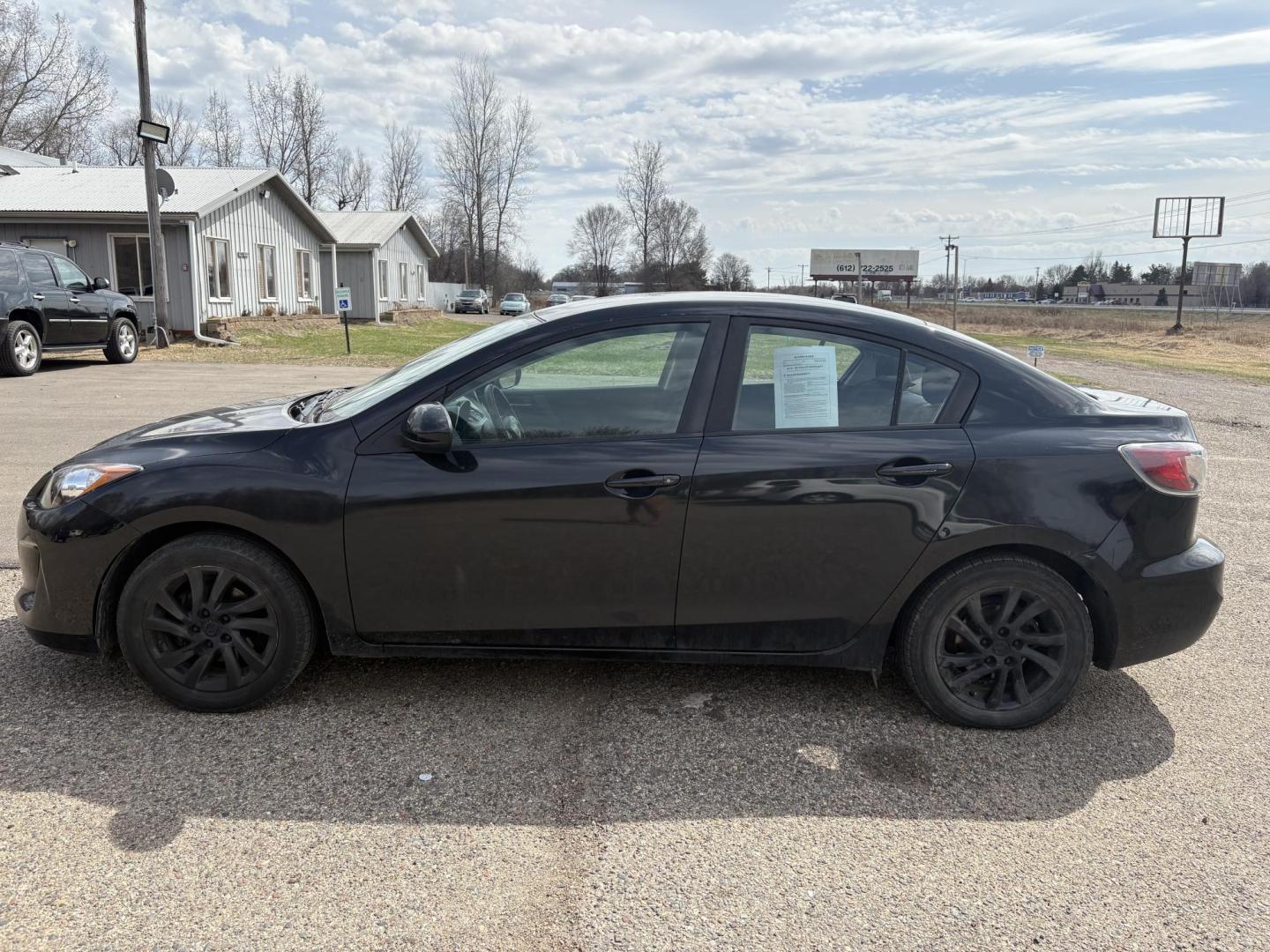 2012 Black /Black Mazda MAZDA3 (JM1BL1V70C1) , located at 17255 hwy 65 NE, Ham Lake, MN, 55304, 0.000000, 0.000000 - Photo#1