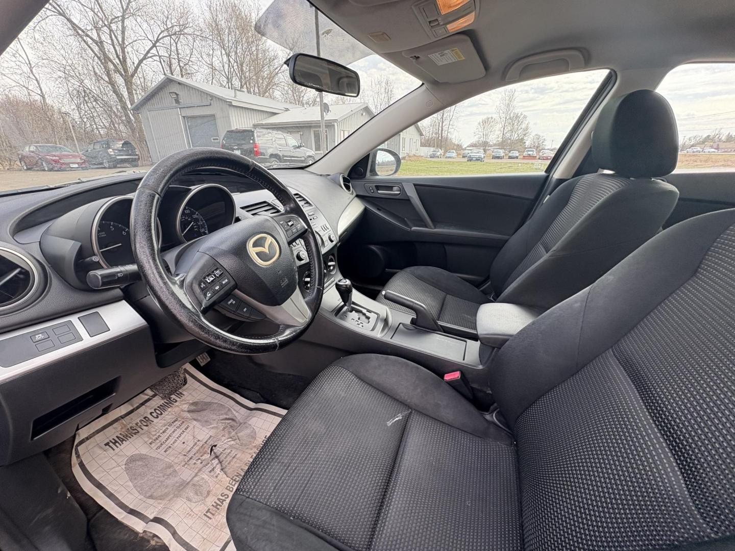 2012 Black /Black Mazda MAZDA3 (JM1BL1V70C1) , located at 17255 hwy 65 NE, Ham Lake, MN, 55304, 0.000000, 0.000000 - Photo#9