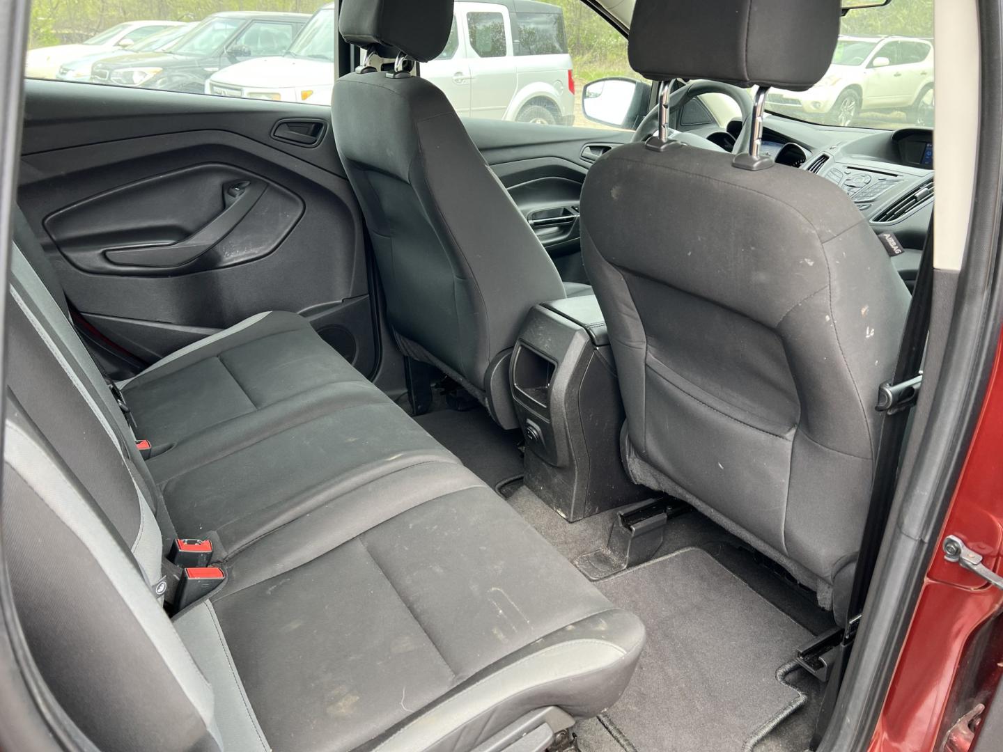2014 Orange /Black Ford Escape S FWD (1FMCU0F79EU) with an 2.5L L4 DOHC 16V engine, 6-Speed Automatic transmission, located at 17255 hwy 65 NE, Ham Lake, MN, 55304, 0.000000, 0.000000 - Photo#15