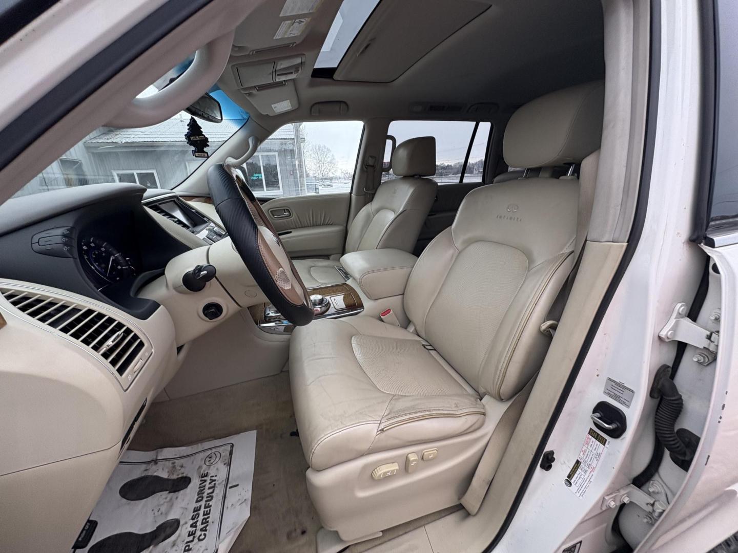 2012 Infiniti QX56 4WD (JN8AZ2NEXC9) with an 5.6L V8 DOHC 32V engine, 5-Speed Automatic transmission, located at 17255 hwy 65 NE, Ham Lake, MN, 55304, 0.000000, 0.000000 - Photo#9