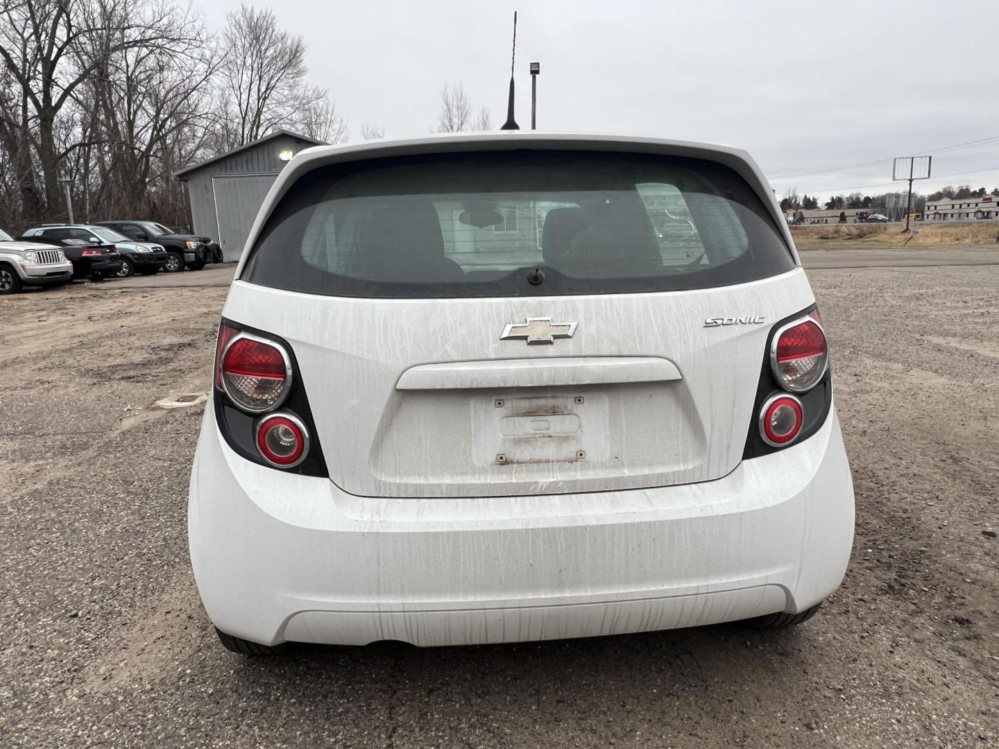 2012 Chevrolet Sonic 1LT 5-Door (1G1JD6SH4C4) with an 1.8L L4 DOHC 24V FFV engine, MANUAL transmission, located at 17255 hwy 65 NE, Ham Lake, MN, 55304, 0.000000, 0.000000 - Photo#3