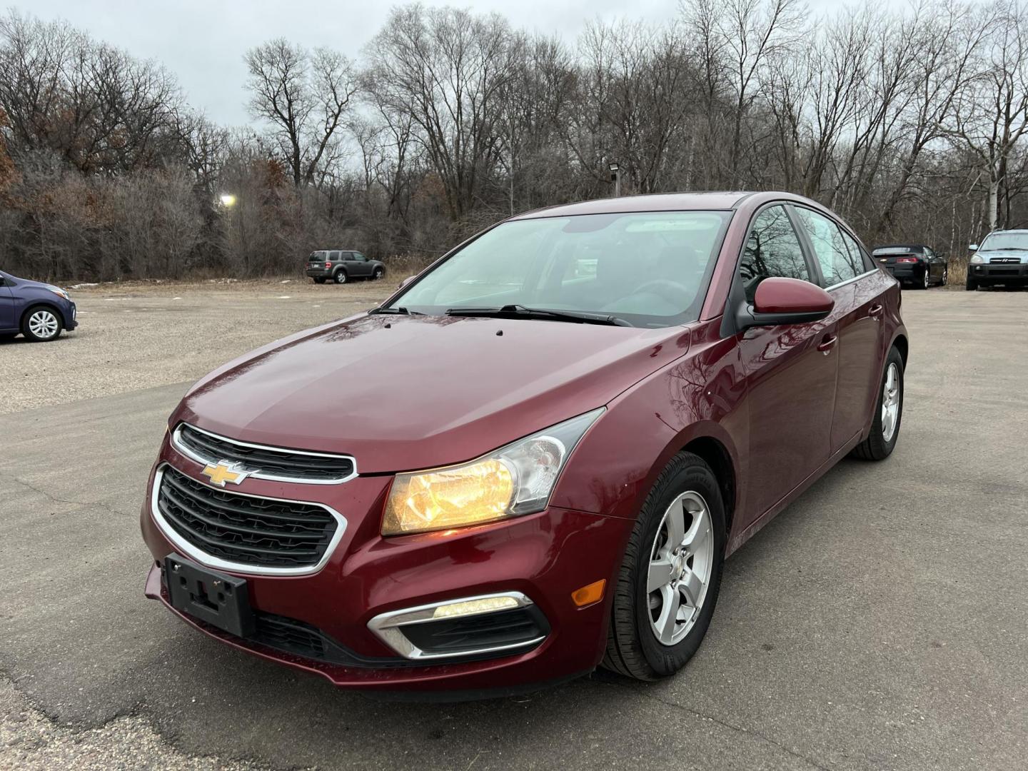 2015 Chevrolet Cruze 1LT Auto (1G1PC5SB7F7) with an 1.4L L4 DOHC 16V TURBO engine, 6-Speed Automatic transmission, located at 17255 hwy 65 NE, Ham Lake, MN, 55304, 0.000000, 0.000000 - Photo#0