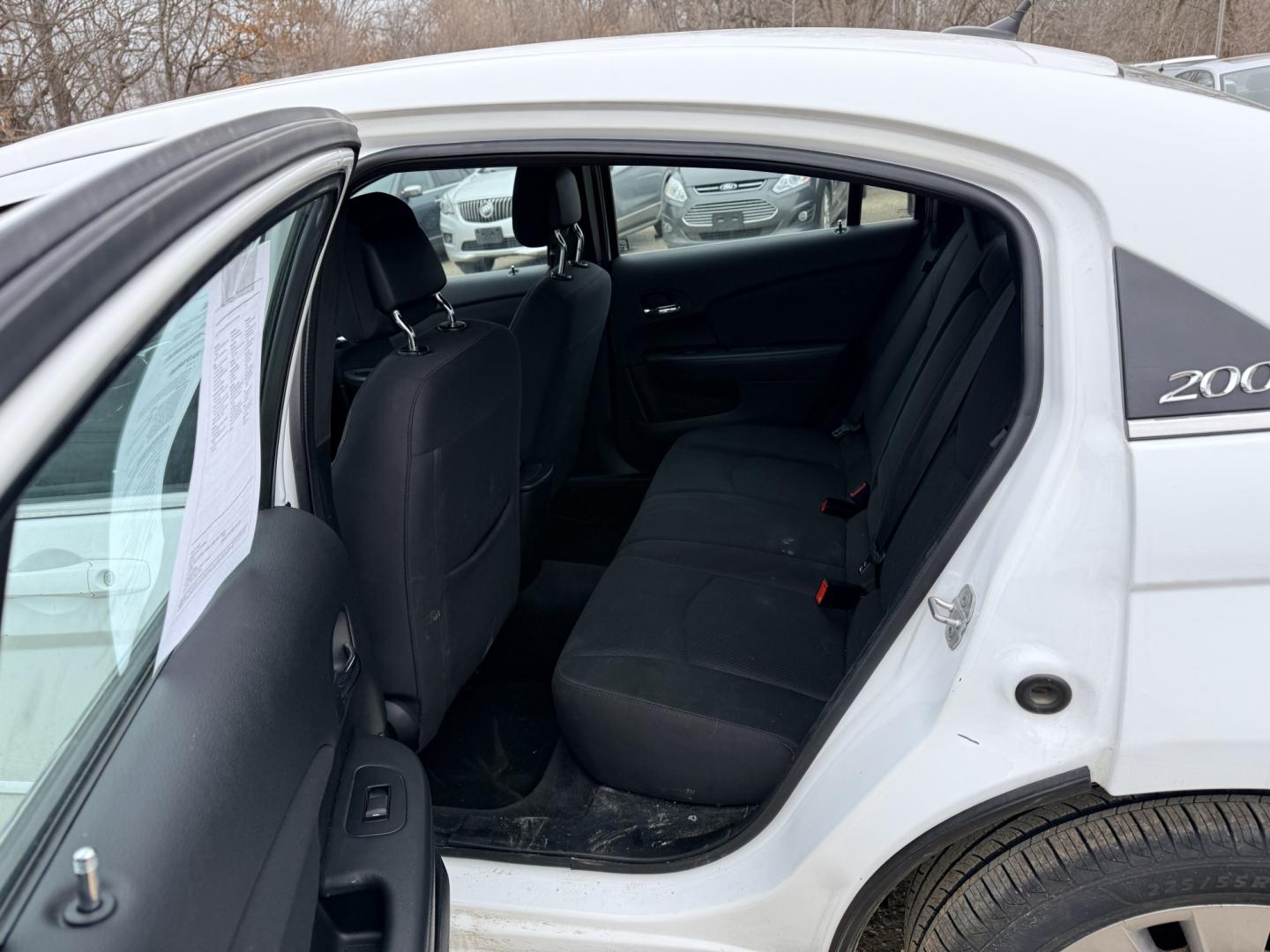 2012 Chrysler 200 LX (1C3CCBAB9CN) with an 2.4L L4 DOHC 16V engine, 6-Speed Automatic transmission, located at 17255 hwy 65 NE, Ham Lake, MN, 55304, 0.000000, 0.000000 - Photo#11