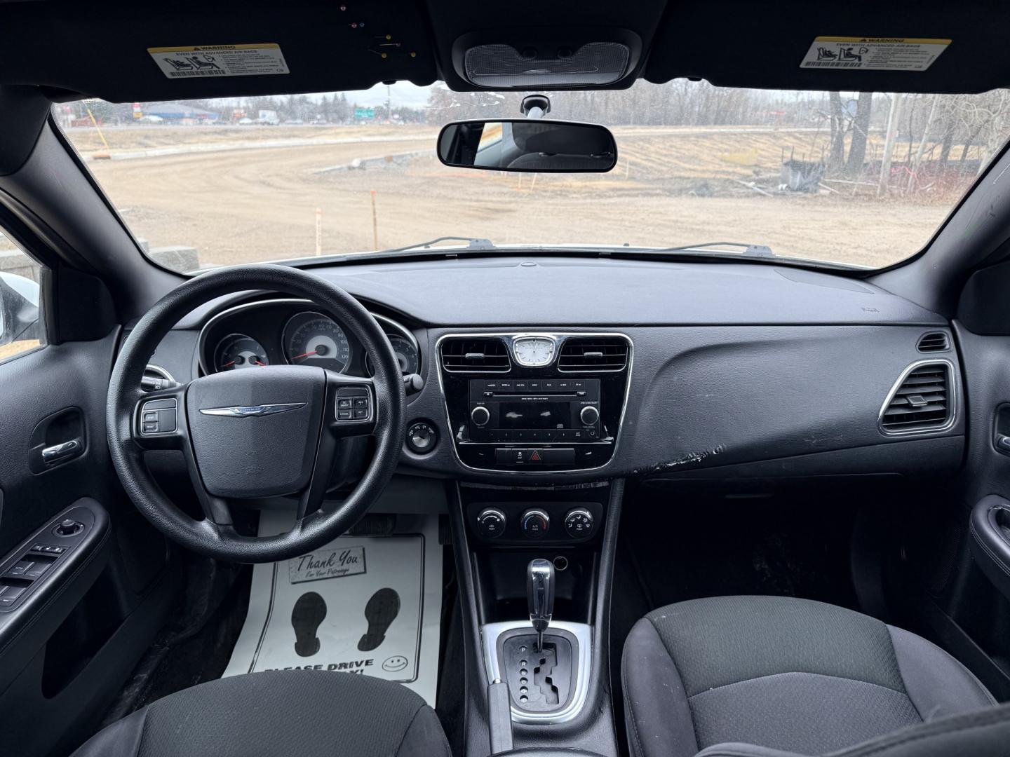 2012 Chrysler 200 LX (1C3CCBAB9CN) with an 2.4L L4 DOHC 16V engine, 6-Speed Automatic transmission, located at 17255 hwy 65 NE, Ham Lake, MN, 55304, 0.000000, 0.000000 - Photo#16