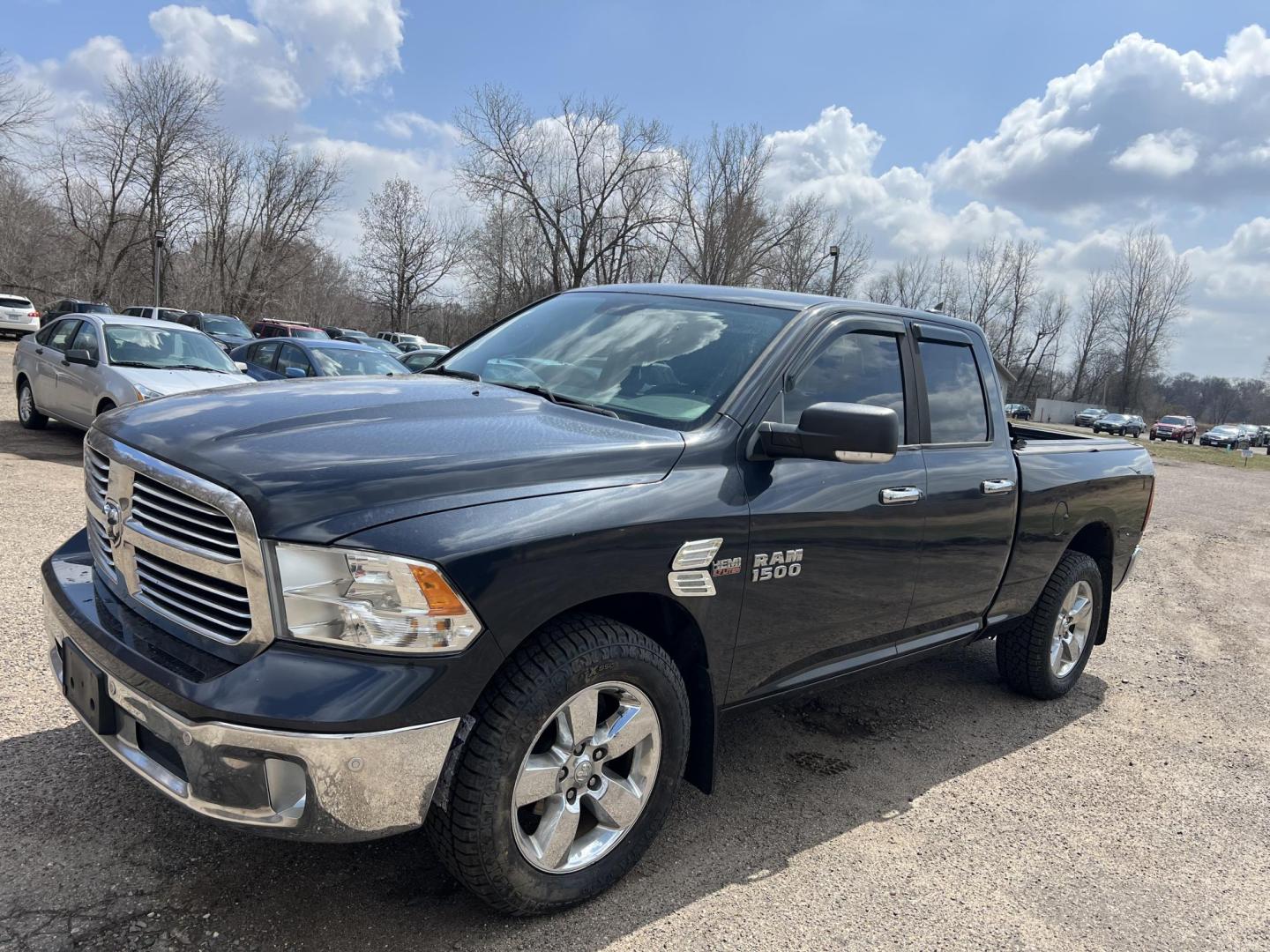 2014 RAM 1500 SLT Quad Cab 4WD (1C6RR7GT9ES) with an 5.7L V8 OHV 16V engine, 6-Speed Automatic transmission, located at 17255 hwy 65 NE, Ham Lake, MN, 55304, 0.000000, 0.000000 - Photo#0