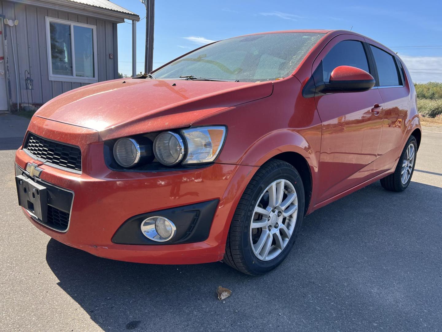 2013 Chevrolet Sonic LT Auto 5-Door (1G1JC6SGXD4) with an 1.8L L4 DOHC 24V engine, 6-Speed Automatic transmission, located at 17255 hwy 65 NE, Ham Lake, MN, 55304, 0.000000, 0.000000 - Photo#0