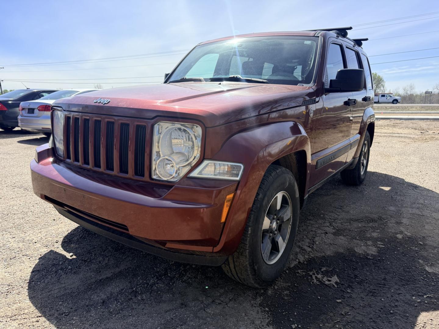 2008 Jeep Liberty Sport 4WD (1J8GN28K88W) with an 3.7L V6 SOHC 12V engine, located at 17255 hwy 65 NE, Ham Lake, MN, 55304, 0.000000, 0.000000 - Photo#0