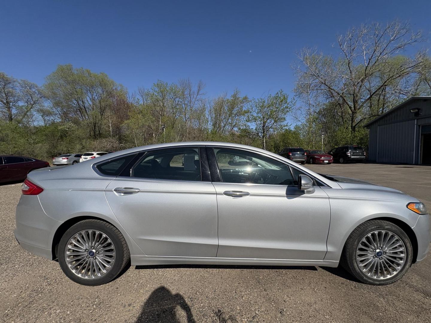 2014 Ford Fusion Titanium (3FA6P0K97ER) with an 2.0L L4 DOHC 16V engine, located at 17255 hwy 65 NE, Ham Lake, MN, 55304, 0.000000, 0.000000 - Photo#5