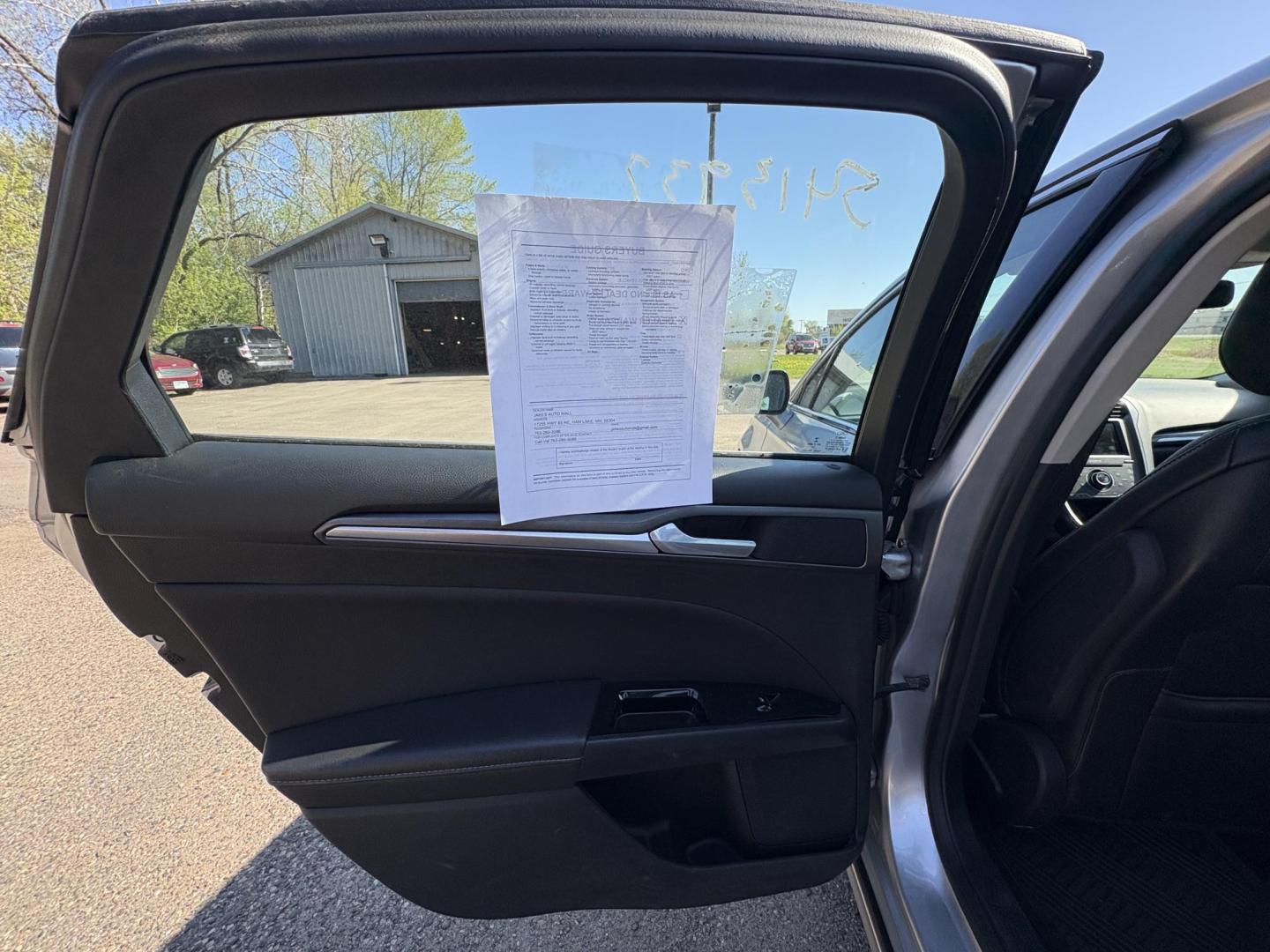 2014 Ford Fusion Titanium (3FA6P0K97ER) with an 2.0L L4 DOHC 16V engine, located at 17255 hwy 65 NE, Ham Lake, MN, 55304, 0.000000, 0.000000 - Photo#10