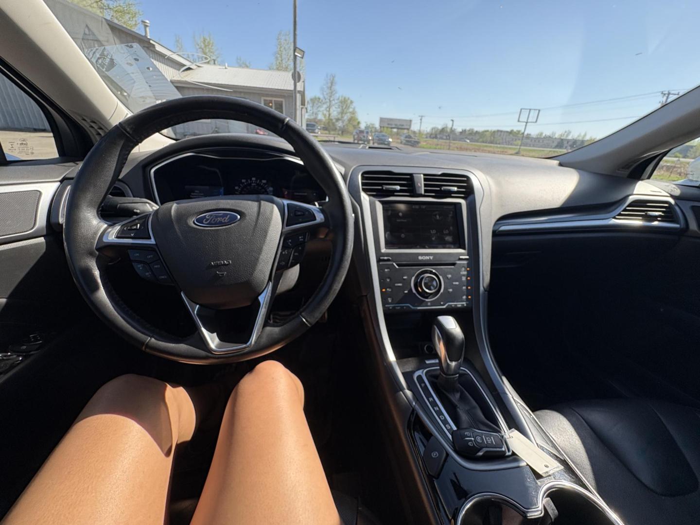 2014 Ford Fusion Titanium (3FA6P0K97ER) with an 2.0L L4 DOHC 16V engine, located at 17255 hwy 65 NE, Ham Lake, MN, 55304, 0.000000, 0.000000 - Photo#17