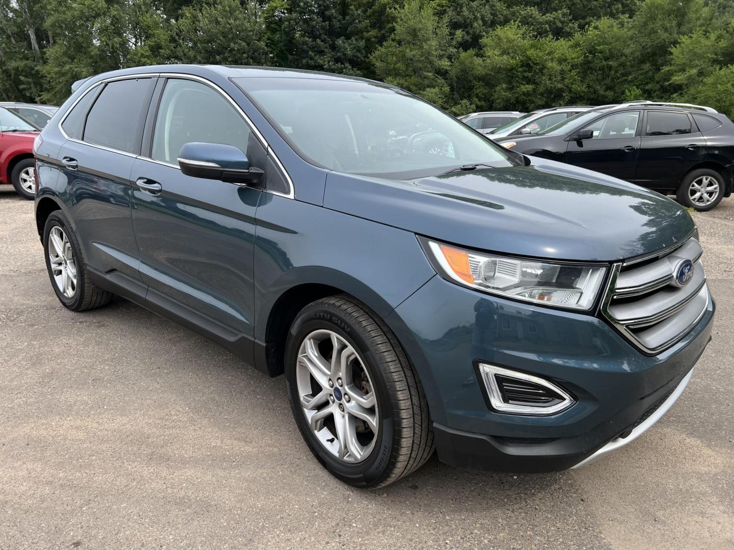 2016 Ford Edge Titanium AWD (2FMPK4K9XGB) with an 2.0L L4 DOHC 16V engine, 6A transmission, located at 17255 hwy 65 NE, Ham Lake, MN, 55304, 0.000000, 0.000000 - Photo#2
