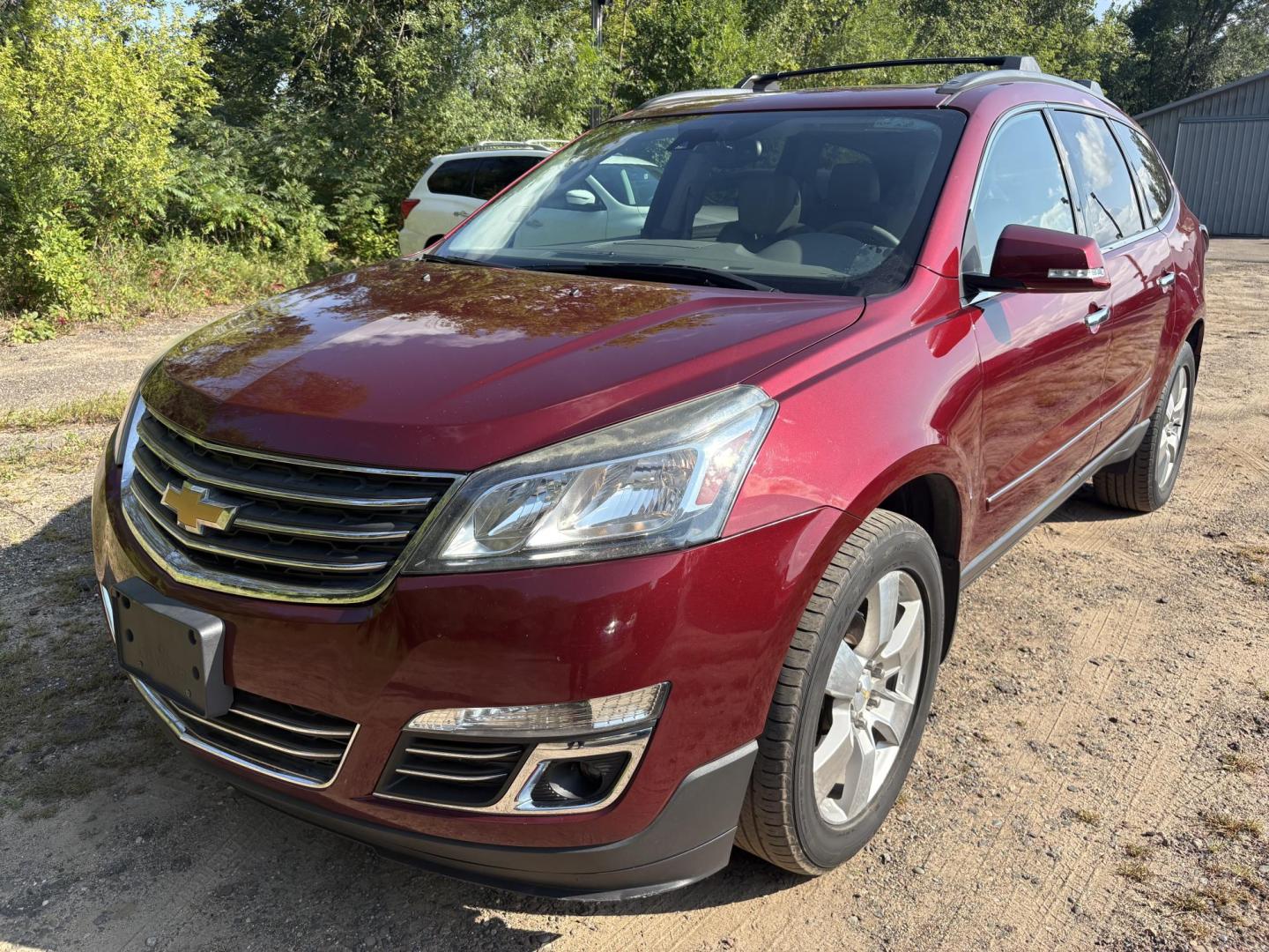 2015 Chevrolet Traverse LTZ AWD (1GNKVJKD9FJ) with an 3.6L V6 DOHC 24V engine, 6-Speed Automatic transmission, located at 17255 hwy 65 NE, Ham Lake, MN, 55304, 0.000000, 0.000000 - Photo#0