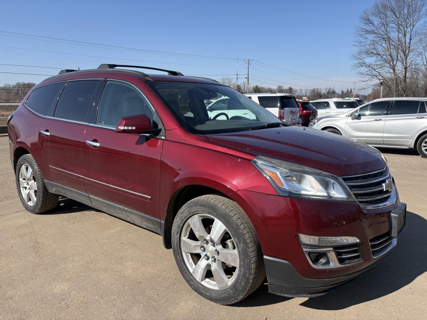 2015 Chevrolet Traverse LTZ AWD (1GNKVJKD9FJ) with an 3.6L V6 DOHC 24V engine, 6-Speed Automatic transmission, located at 17255 hwy 65 NE, Ham Lake, MN, 55304, 0.000000, 0.000000 - Photo#6