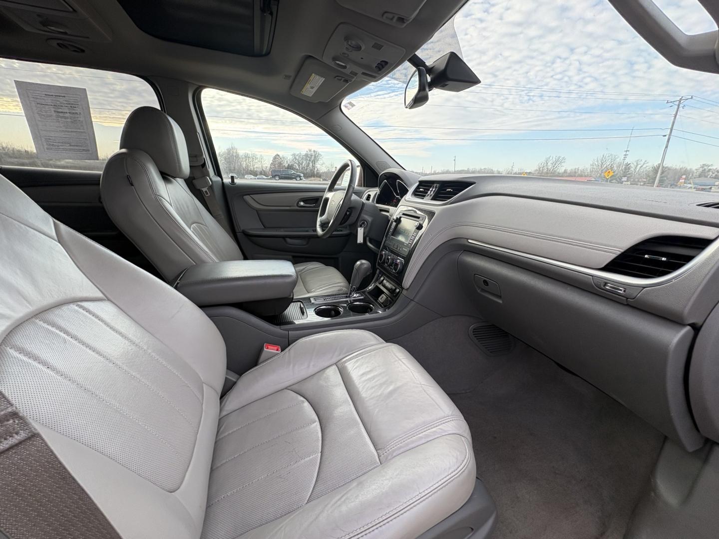 2015 Chevrolet Traverse LTZ AWD (1GNKVJKD9FJ) with an 3.6L V6 DOHC 24V engine, 6-Speed Automatic transmission, located at 17255 hwy 65 NE, Ham Lake, MN, 55304, 0.000000, 0.000000 - Photo#16