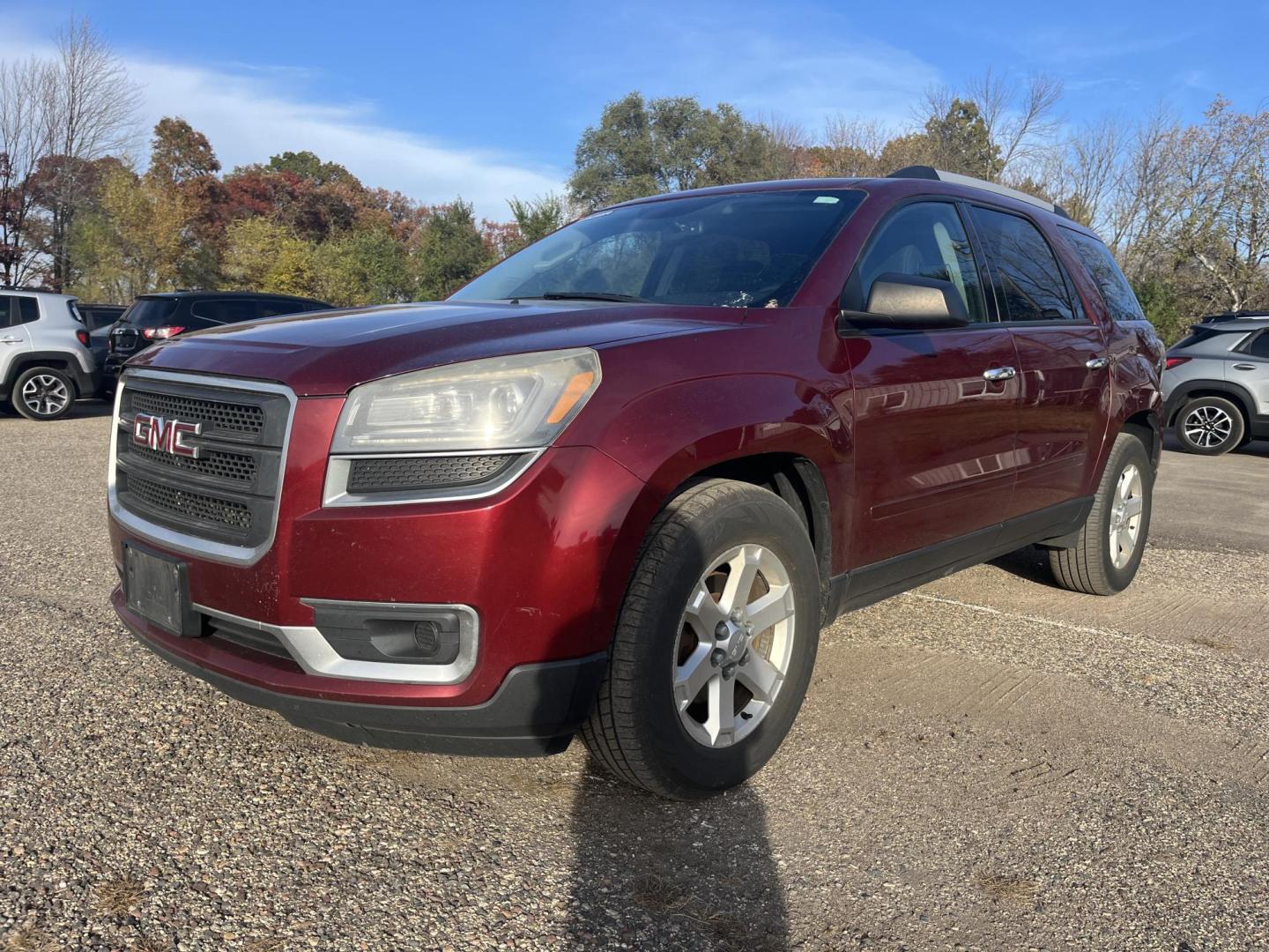 2015 GMC Acadia SLE-2 AWD (1GKKVPKD7FJ) with an 3.6L V6 DOHC 24V engine, 6-Speed Automatic transmission, located at 17255 hwy 65 NE, Ham Lake, MN, 55304, 0.000000, 0.000000 - Photo#0