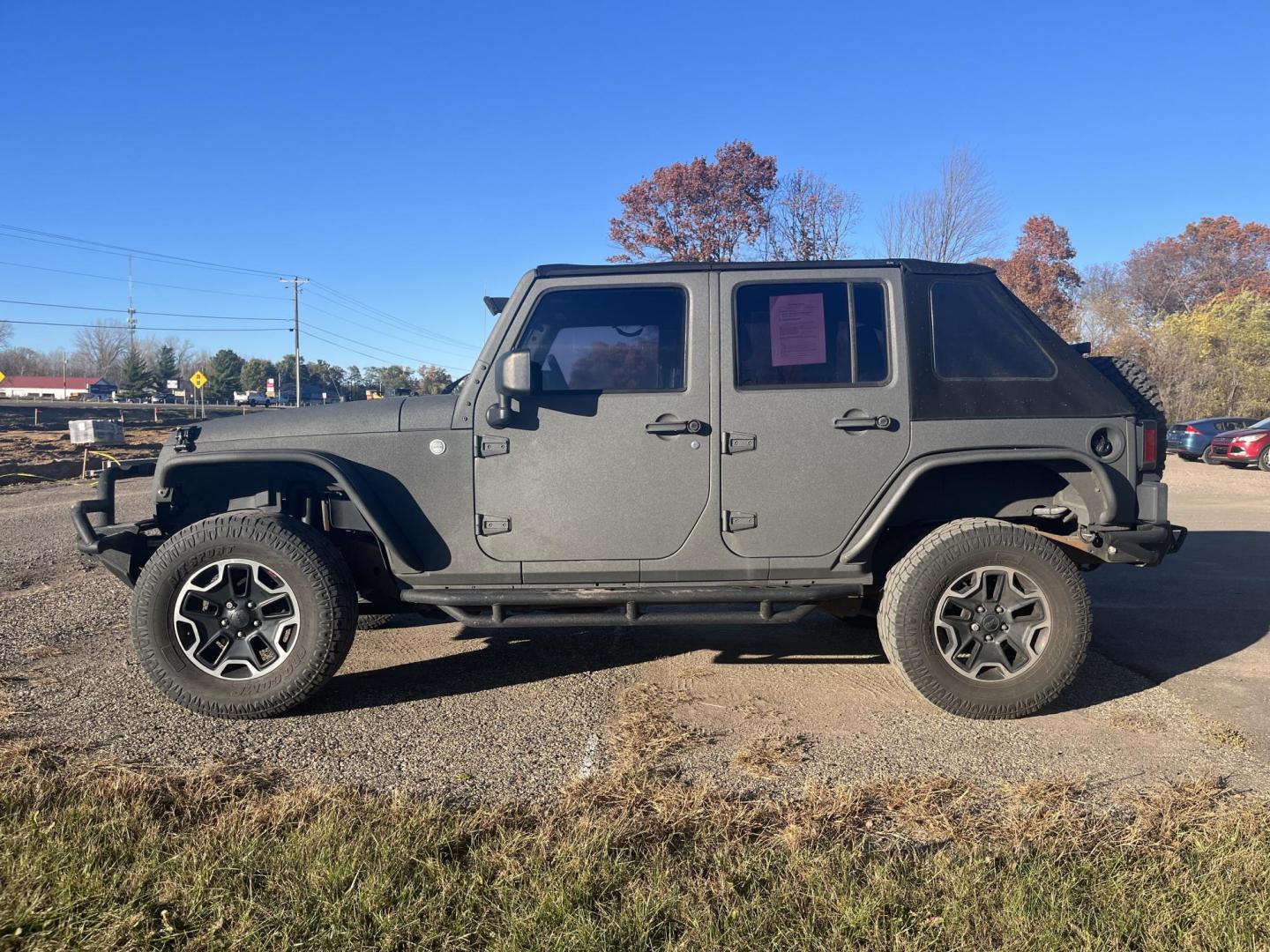 2011 Jeep Wrangler Unlimited Sport 4WD (1J4BA3H14BL) with an 3.8L V6 OHV 12V engine, located at 17255 hwy 65 NE, Ham Lake, MN, 55304, 0.000000, 0.000000 - Photo#1