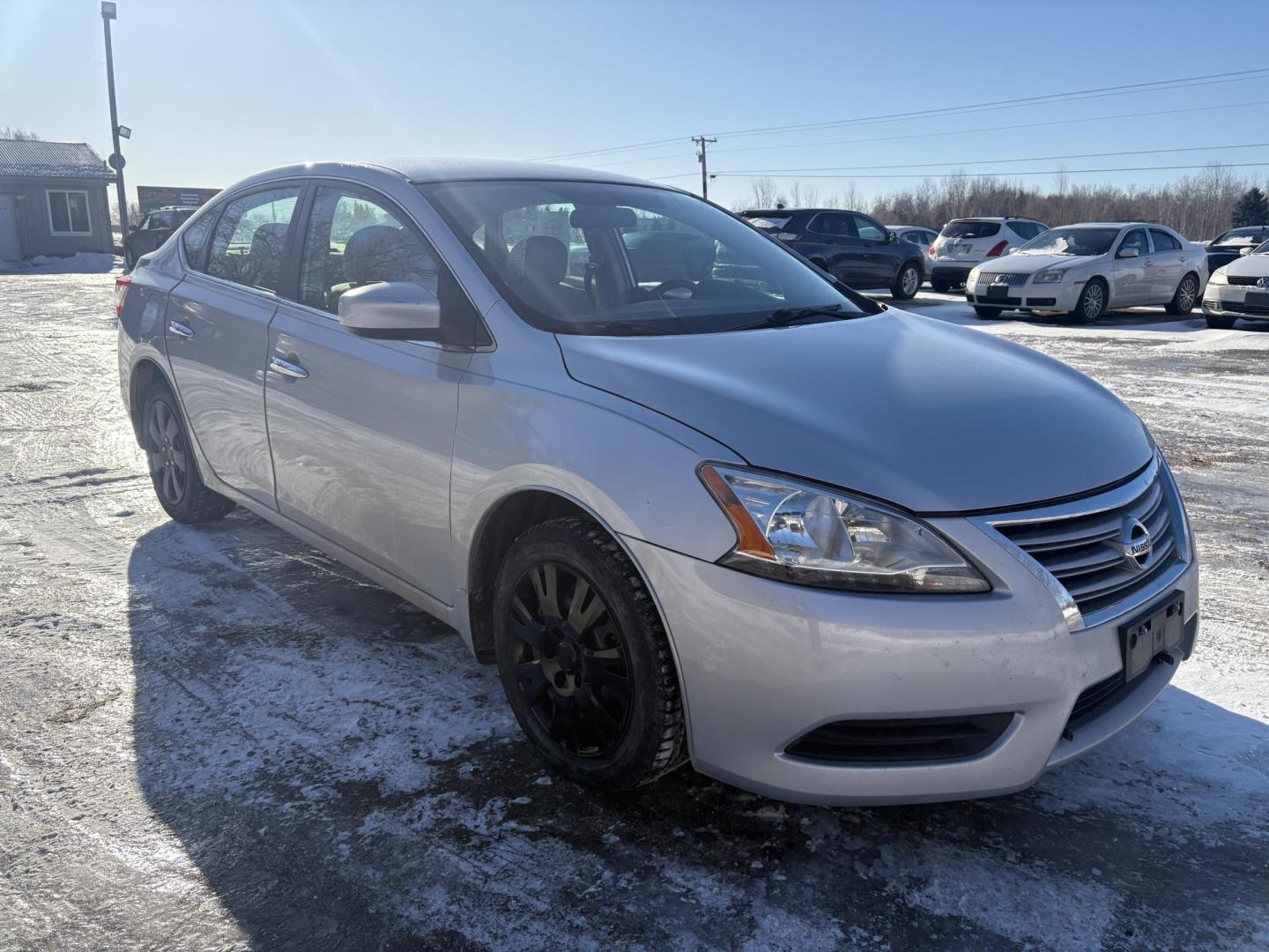 2013 Nissan Sentra S 6MT (3N1AB7APXDL) with an 2.0L L4 DOHC 16V engine, 6-Speed Manual transmission, located at 17255 hwy 65 NE, Ham Lake, MN, 55304, 0.000000, 0.000000 - Photo#6