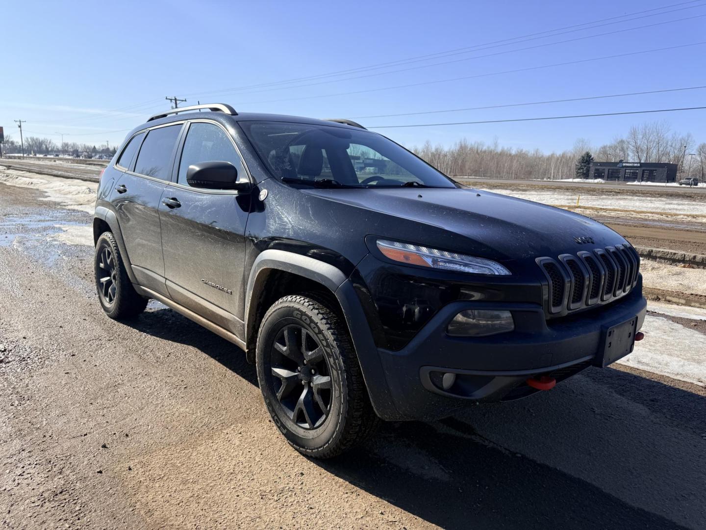 2017 Jeep Cherokee Trailhawk 4WD (1C4PJMBS6HW) with an 3.2L V6 DOHC 24V engine, 9A transmission, located at 17255 hwy 65 NE, Ham Lake, MN, 55304, 0.000000, 0.000000 - Photo#6