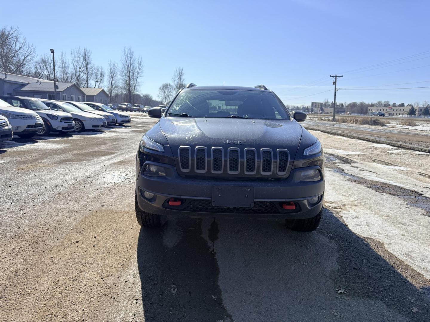 2017 Jeep Cherokee Trailhawk 4WD (1C4PJMBS6HW) with an 3.2L V6 DOHC 24V engine, 9A transmission, located at 17255 hwy 65 NE, Ham Lake, MN, 55304, 0.000000, 0.000000 - Photo#7