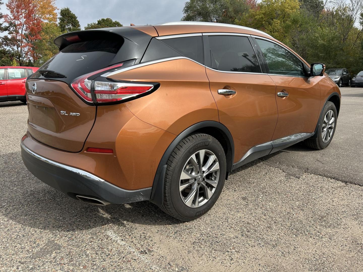 2016 /black Nissan Murano Platinum AWD (5N1AZ2MH6GN) with an 3.5L V6 DOHC 24V engine, CVT transmission, located at 17255 hwy 65 NE, Ham Lake, MN, 55304, 0.000000, 0.000000- Photo#4