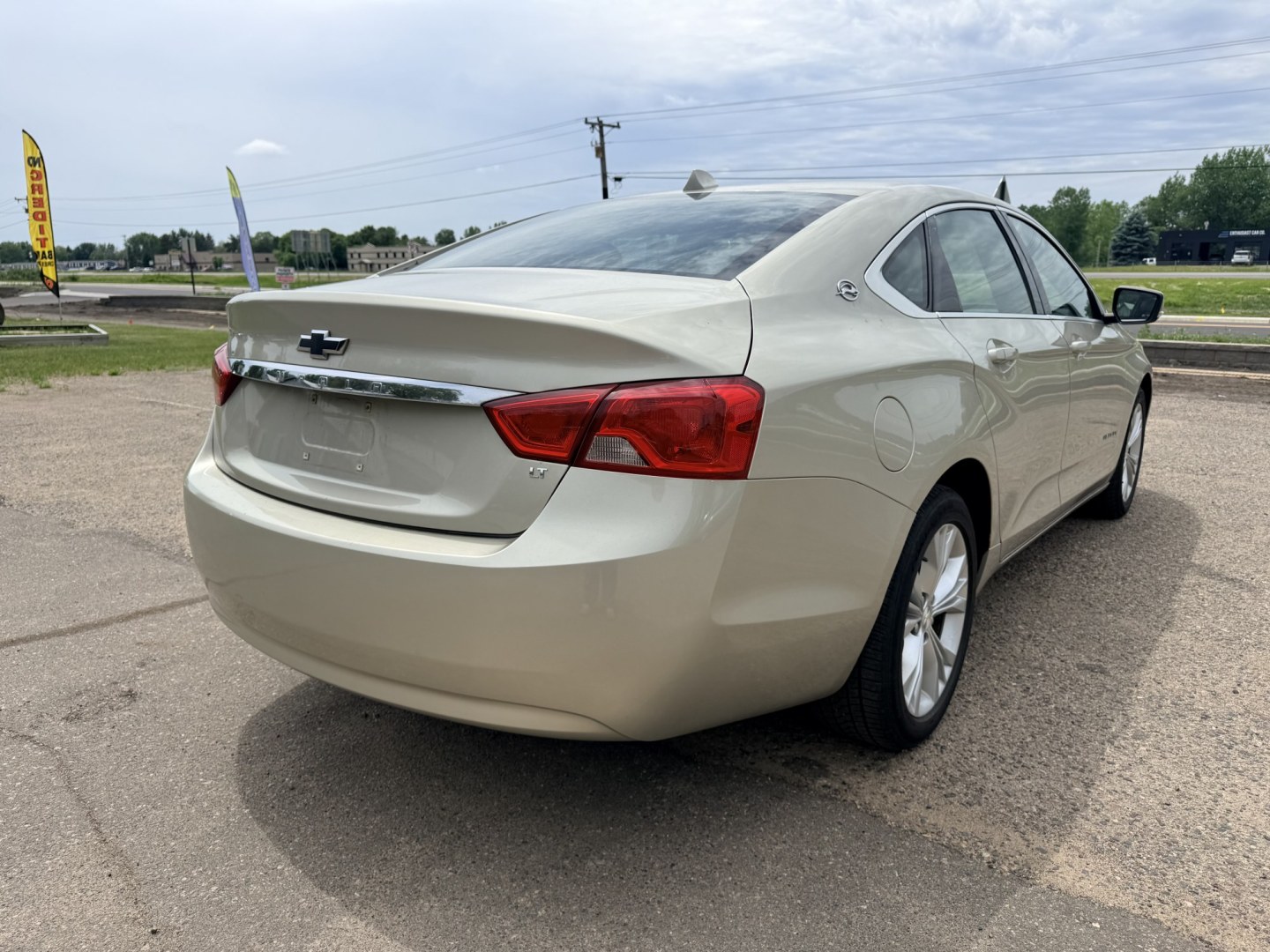 2014 Gold Chevrolet Impala with an 6 engine, located at 17255 hwy 65 NE, Ham Lake, MN, 55304, 0.000000, 0.000000- Photo#4