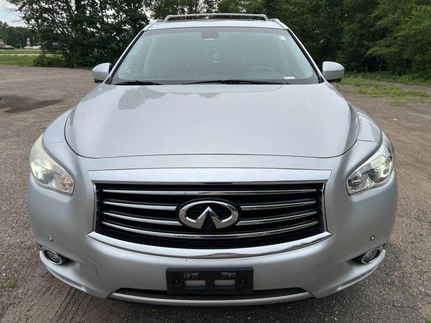 2014 Infiniti JX Base AWD (5N1AL0MM7EC) with an 3.5L V6 DOHC 24V engine, Continuously Variable Transmission transmission, located at 17255 hwy 65 NE, Ham Lake, MN, 55304, 0.000000, 0.000000- Photo#1