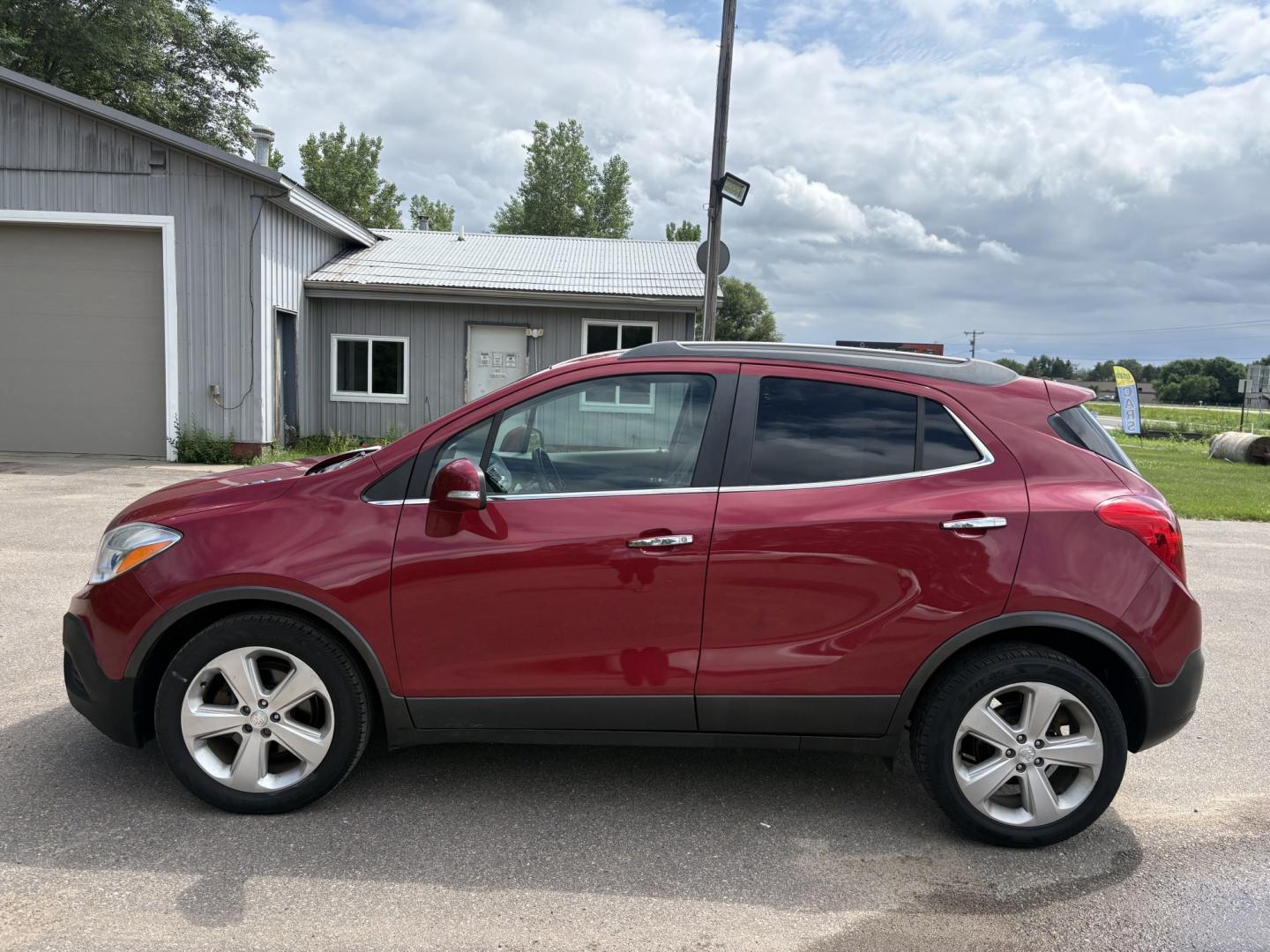 2016 Buick Encore Base FWD (KL4CJASB4GB) with an 1.4L L4 DOHC 16V TURBO engine, 6A transmission, located at 17255 hwy 65 NE, Ham Lake, MN, 55304, 0.000000, 0.000000- Photo#1