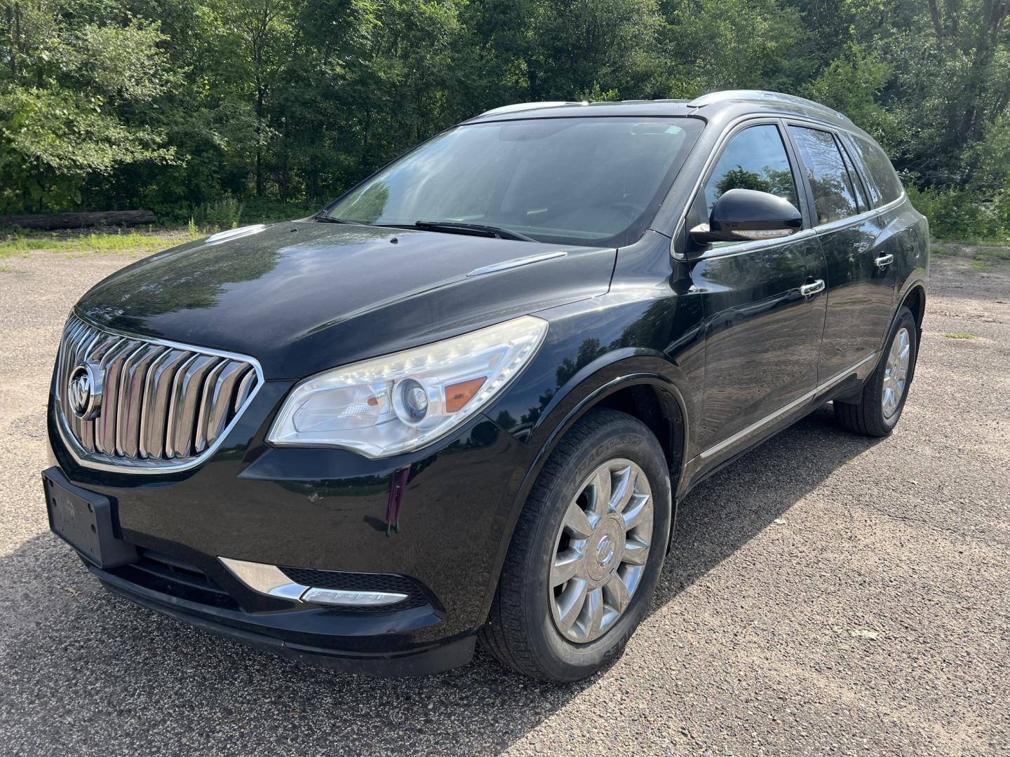 2015 Buick Enclave Leather AWD (5GAKVBKD5FJ) with an 3.6L V6 DOHC 24V engine, 6A transmission, located at 17255 hwy 65 NE, Ham Lake, MN, 55304, 0.000000, 0.000000- Photo#0