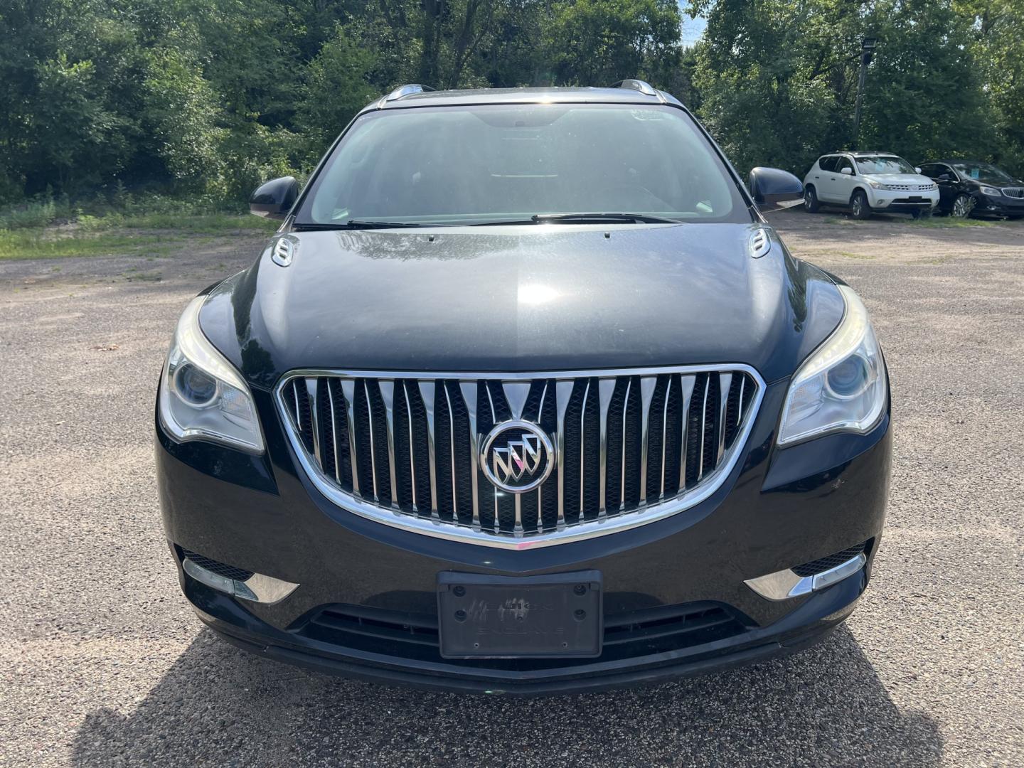 2015 Buick Enclave Leather AWD (5GAKVBKD5FJ) with an 3.6L V6 DOHC 24V engine, 6A transmission, located at 17255 hwy 65 NE, Ham Lake, MN, 55304, 0.000000, 0.000000- Photo#1