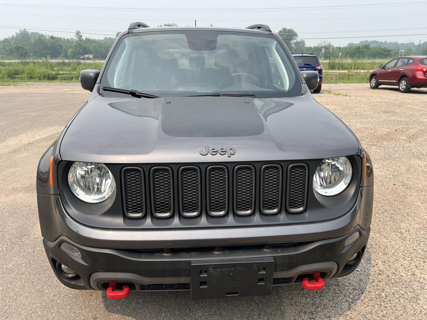 2018 Jeep Renegade Trailhawk 4WD (ZACCJBCB6JP) with an 2.4L L4 DOHC 16V engine, 9A transmission, located at 17255 hwy 65 NE, Ham Lake, MN, 55304, 0.000000, 0.000000- Photo#1
