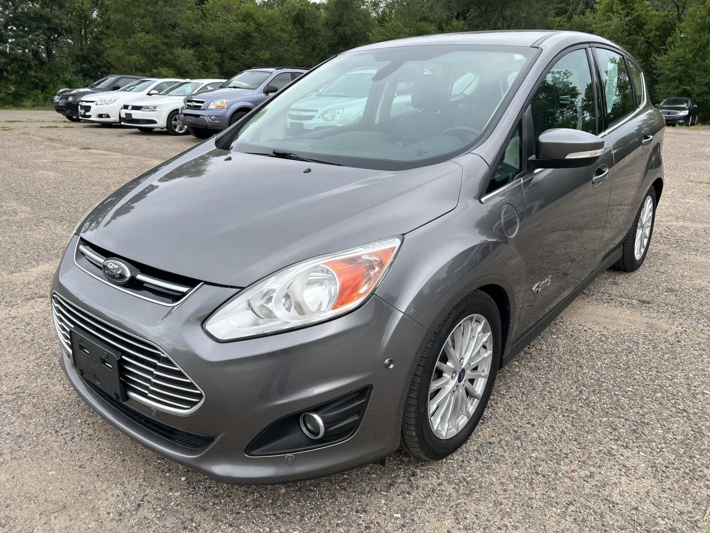2013 Ford C-Max Hybrid SEL (1FADP5CU8DL) with an 2.0L L4 DOHC 16V HYBRID engine, Continuously Variable Transmission transmission, located at 17255 hwy 65 NE, Ham Lake, MN, 55304, 0.000000, 0.000000- Photo#0