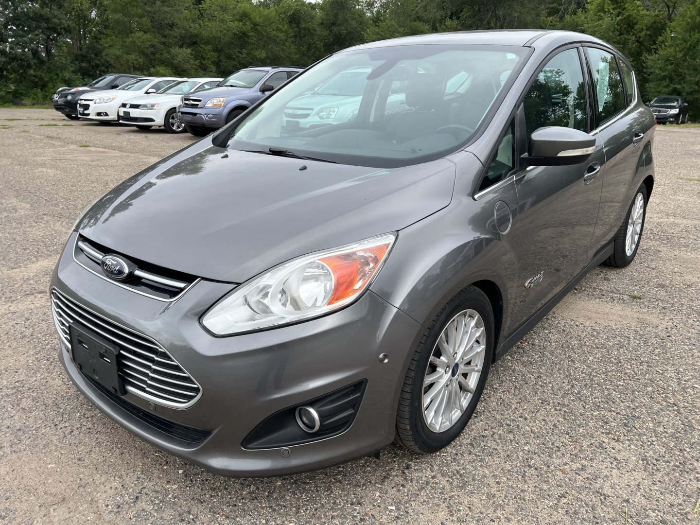 2013 Ford C-Max Hybrid SEL (1FADP5CU8DL) with an 2.0L L4 DOHC 16V HYBRID engine, Continuously Variable Transmission transmission, located at 17255 hwy 65 NE, Ham Lake, MN, 55304, 0.000000, 0.000000- Photo#0