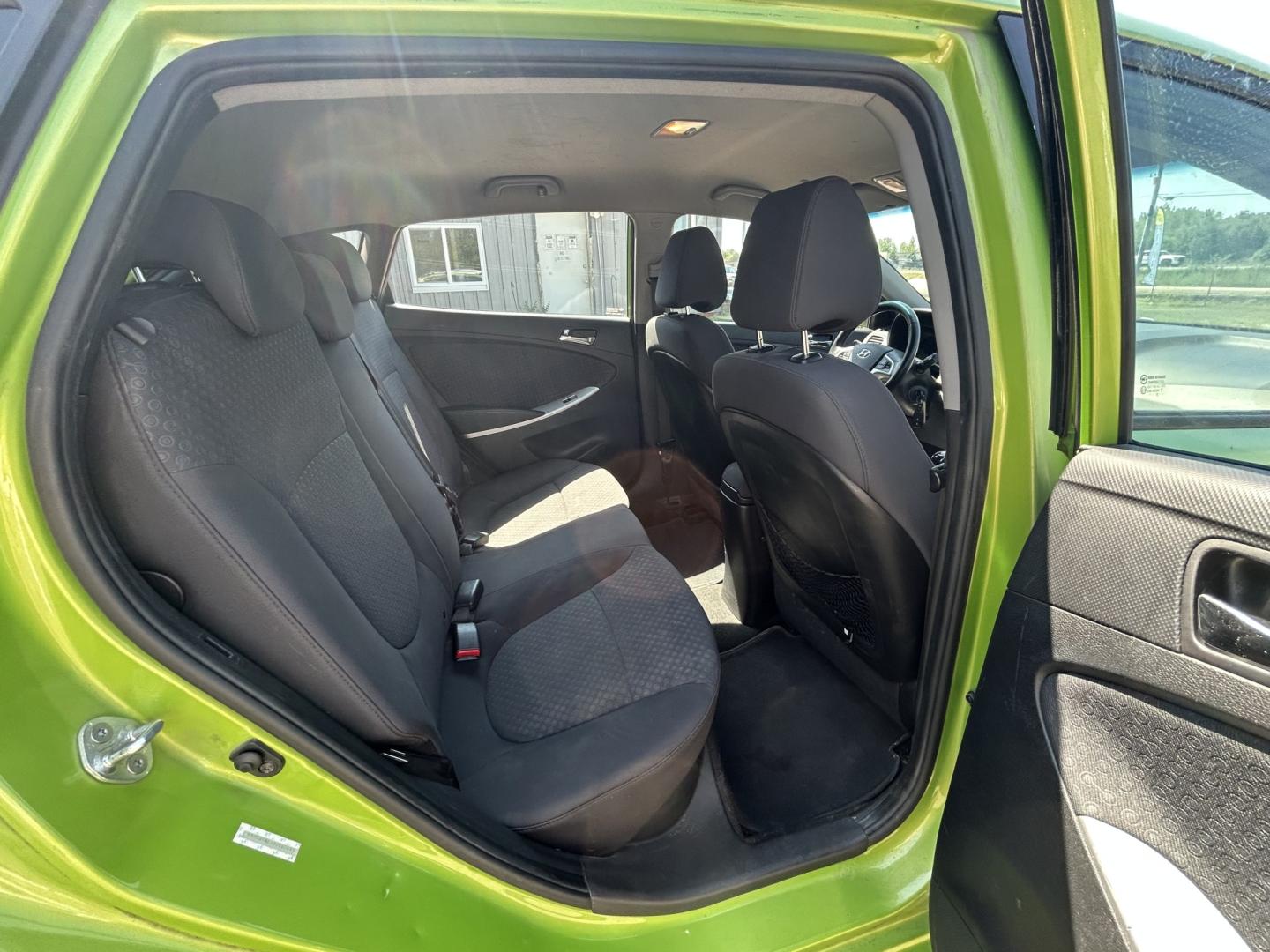 2013 Hyundai Accent SE 5-Door (KMHCU5AEXDU) with an 1.6L L4 DOHC 16V engine, located at 17255 hwy 65 NE, Ham Lake, MN, 55304, 0.000000, 0.000000- Photo#13