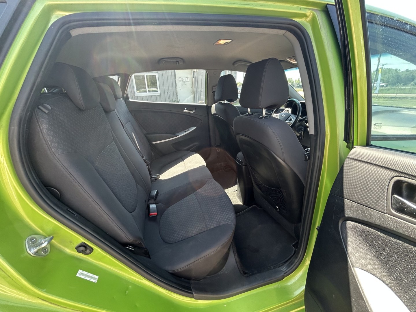 2013 Hyundai Accent SE 5-Door (KMHCU5AEXDU) with an 1.6L L4 DOHC 16V engine, located at 17255 hwy 65 NE, Ham Lake, MN, 55304, 0.000000, 0.000000- Photo#13