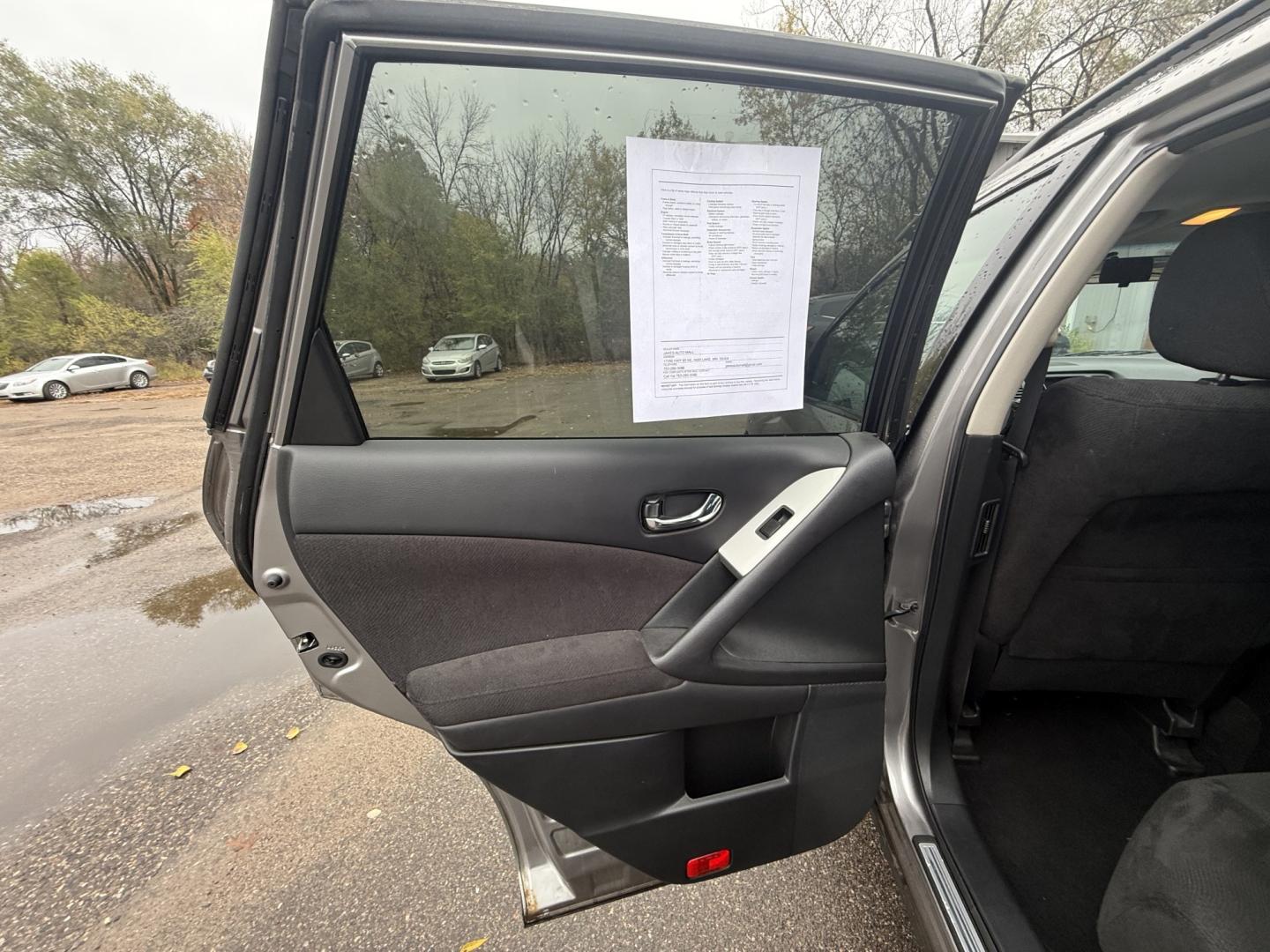 2010 Nissan Murano LE AWD (JN8AZ1MW5AW) with an 3.5L V6 DOHC 24V engine, CVT transmission, located at 17255 hwy 65 NE, Ham Lake, MN, 55304, 0.000000, 0.000000- Photo#9