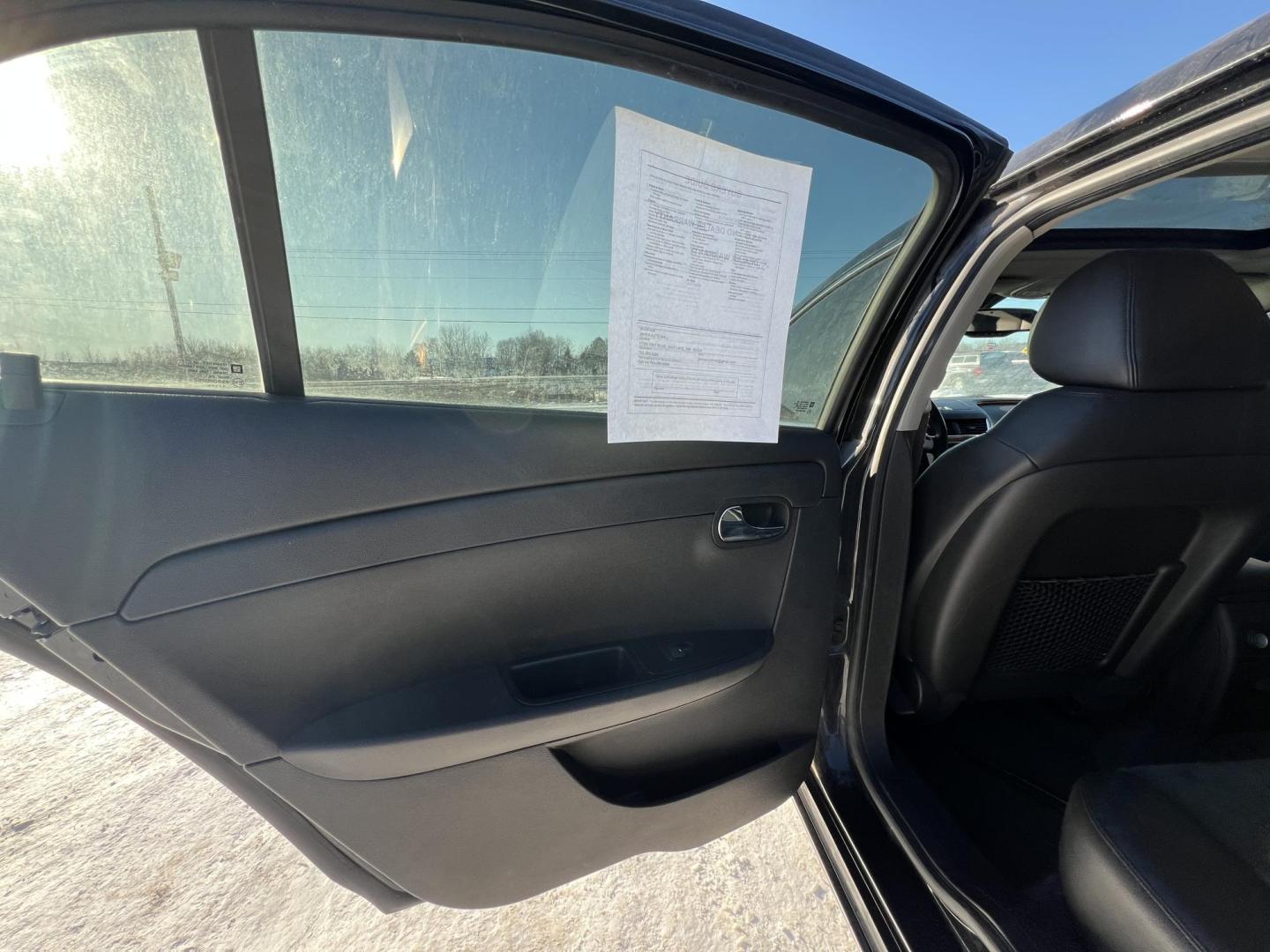 2012 BLACK Chevrolet MALIBU 2LT (1G1ZD5E03CF) with an 2.4L engine, Automatic transmission, located at 17255 hwy 65 NE, Ham Lake, MN, 55304, 0.000000, 0.000000 - Photo#10
