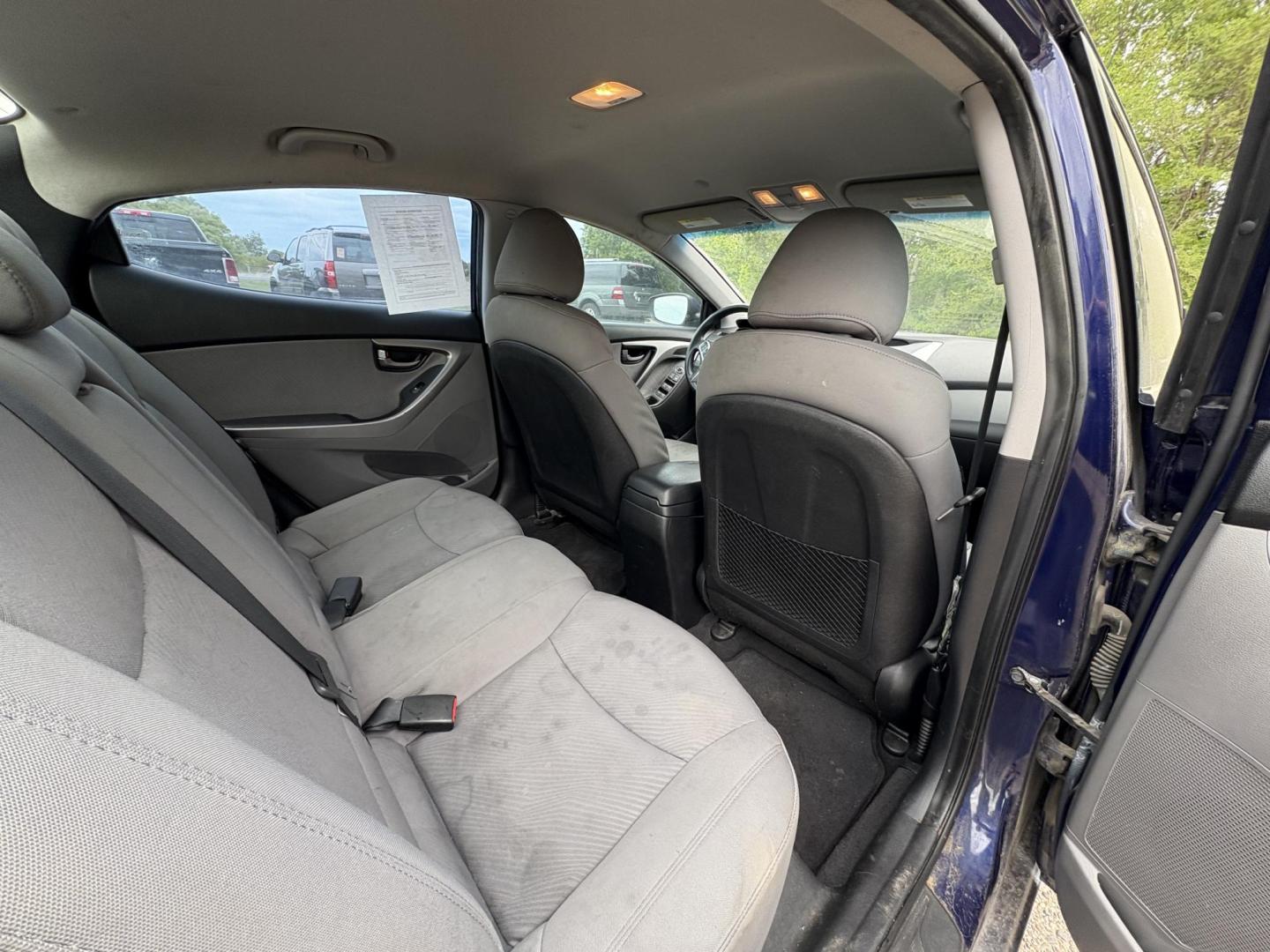 2011 Blue Hyundai Elantra GLS A/T (5NPDH4AE9BH) with an 1.8L L4 DOHC 16V engine, 6-Speed Automatic transmission, located at 17255 hwy 65 NE, Ham Lake, MN, 55304, 0.000000, 0.000000 - Photo#13