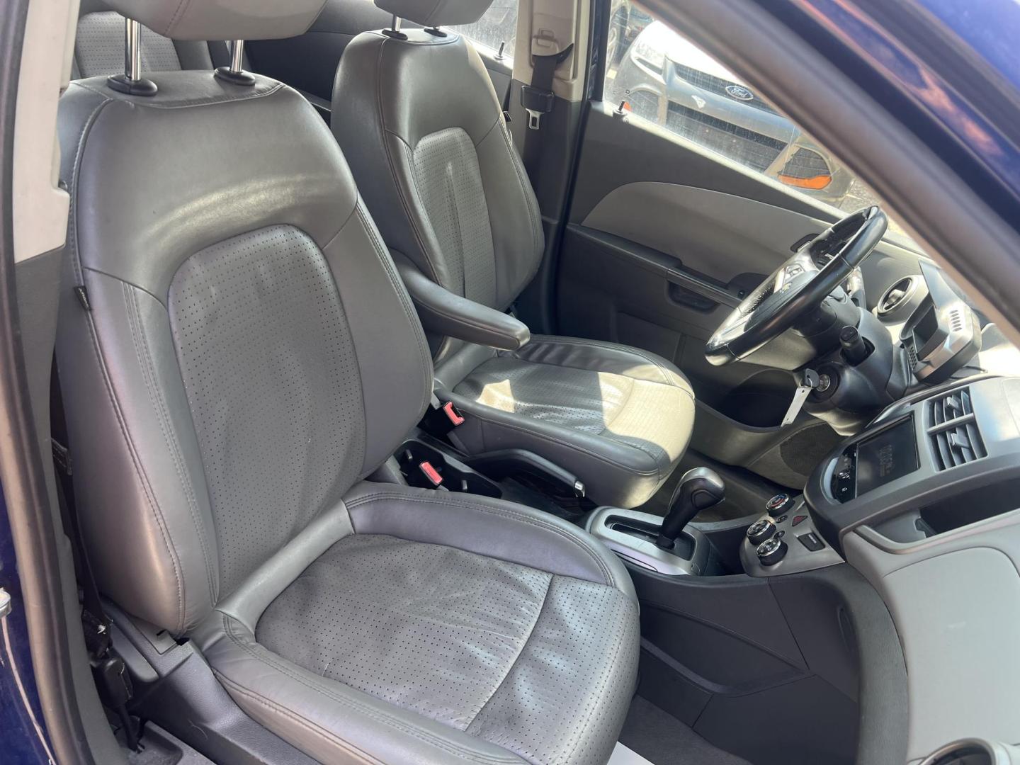 2013 Blue Chevrolet Sonic LTZ Auto 5-Door (1G1JE6SH9D4) with an 1.8L L4 DOHC 24V FFV engine, 6-Speed Automatic transmission, located at 17255 hwy 65 NE, Ham Lake, MN, 55304, 0.000000, 0.000000 - Photo#15